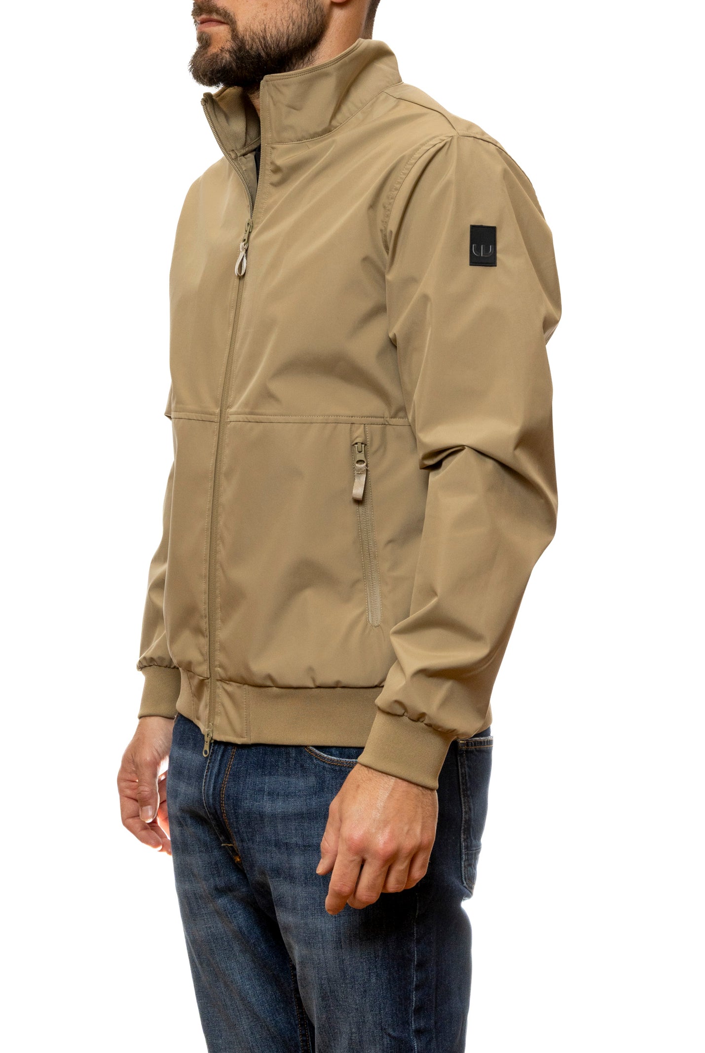 CENSURED giubbino nylon marrone JMC-159 THP04-04