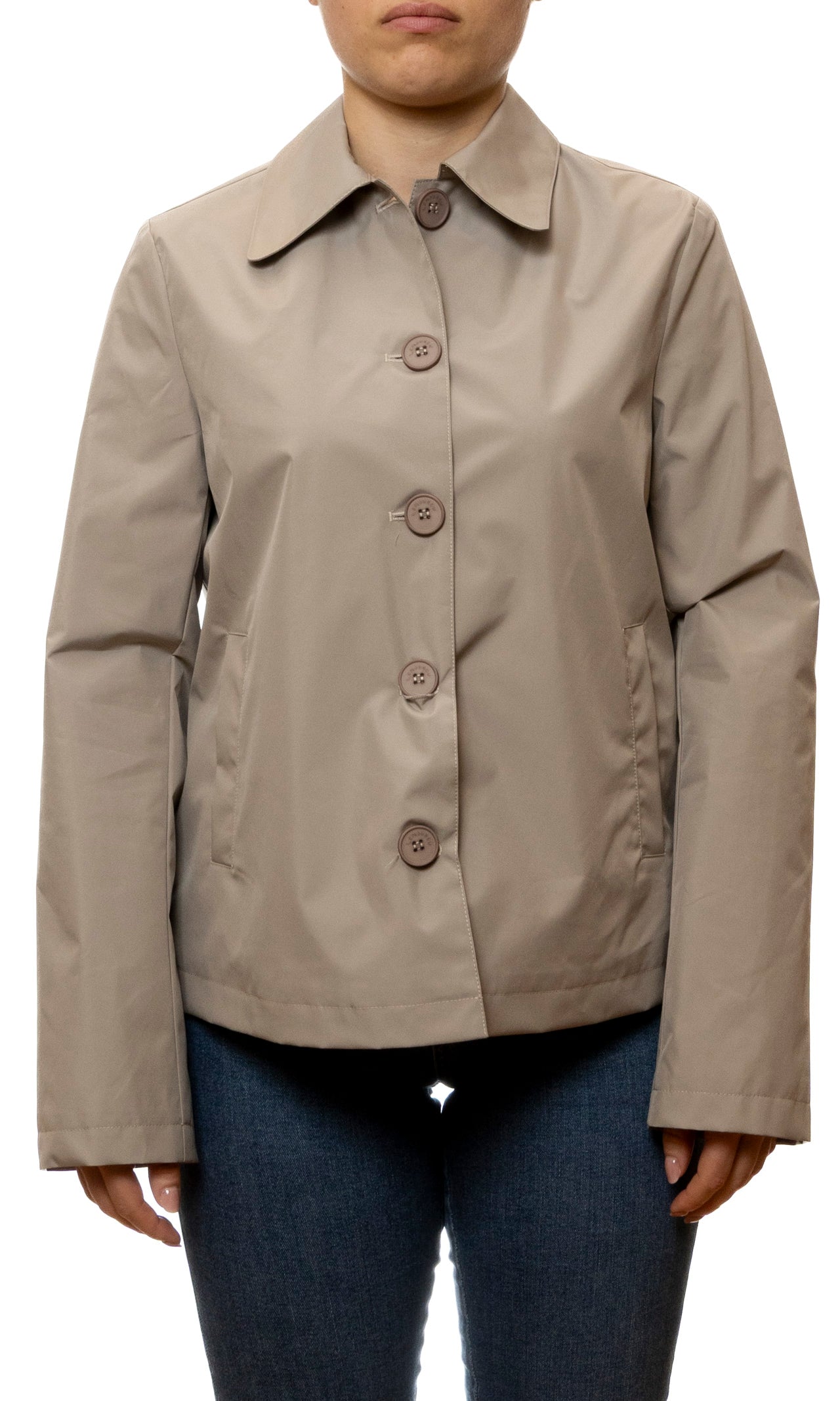 CENSURED giubbino nylon taupe JWC-188 TPOL5-132