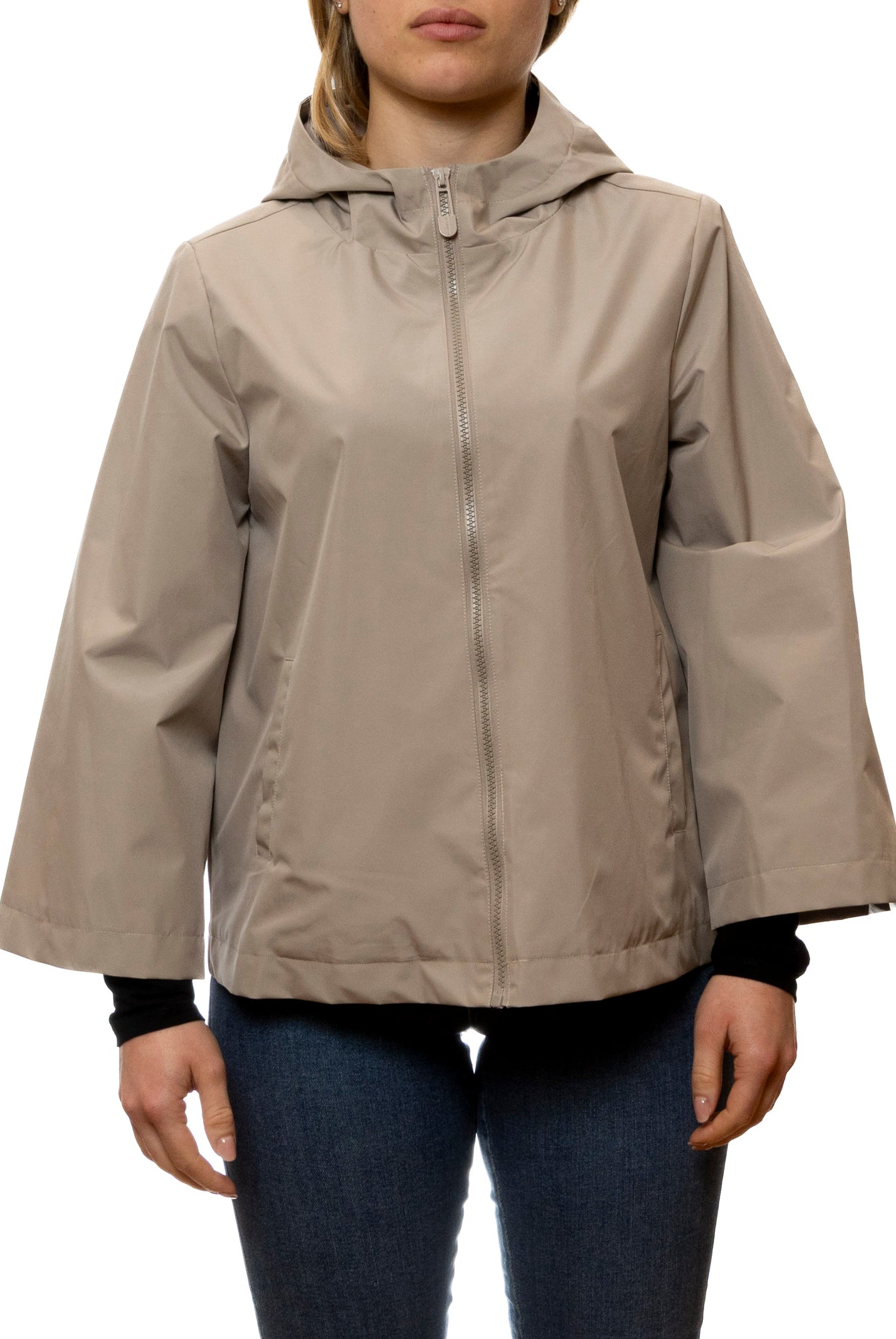 CENSURED giubbino nylon taupe JWC-834 TPOL4-132