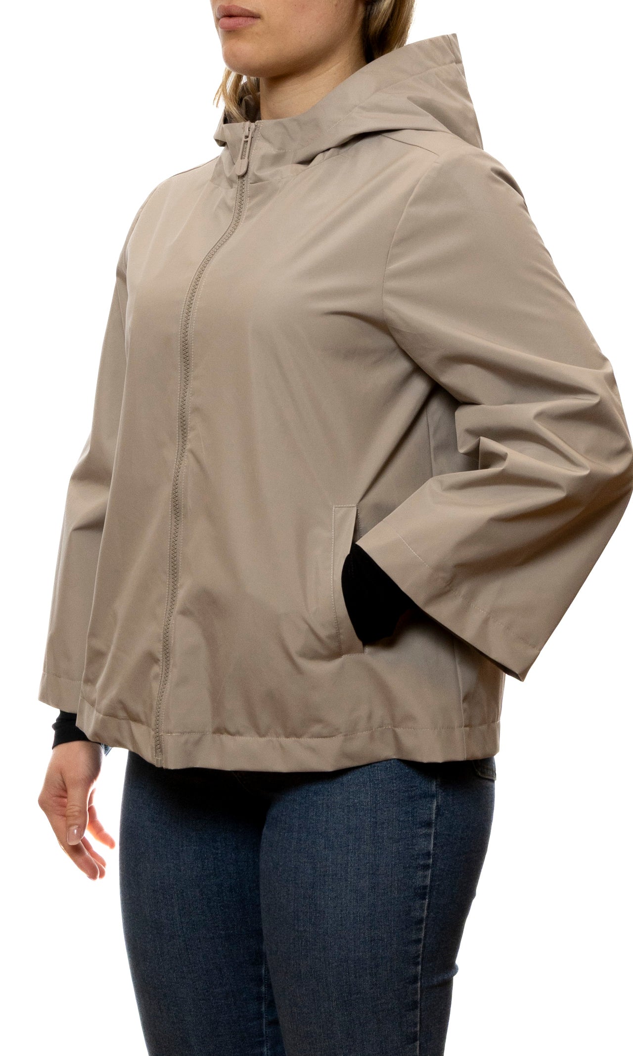 CENSURED giubbino nylon taupe JWC-834 TPOL4-132