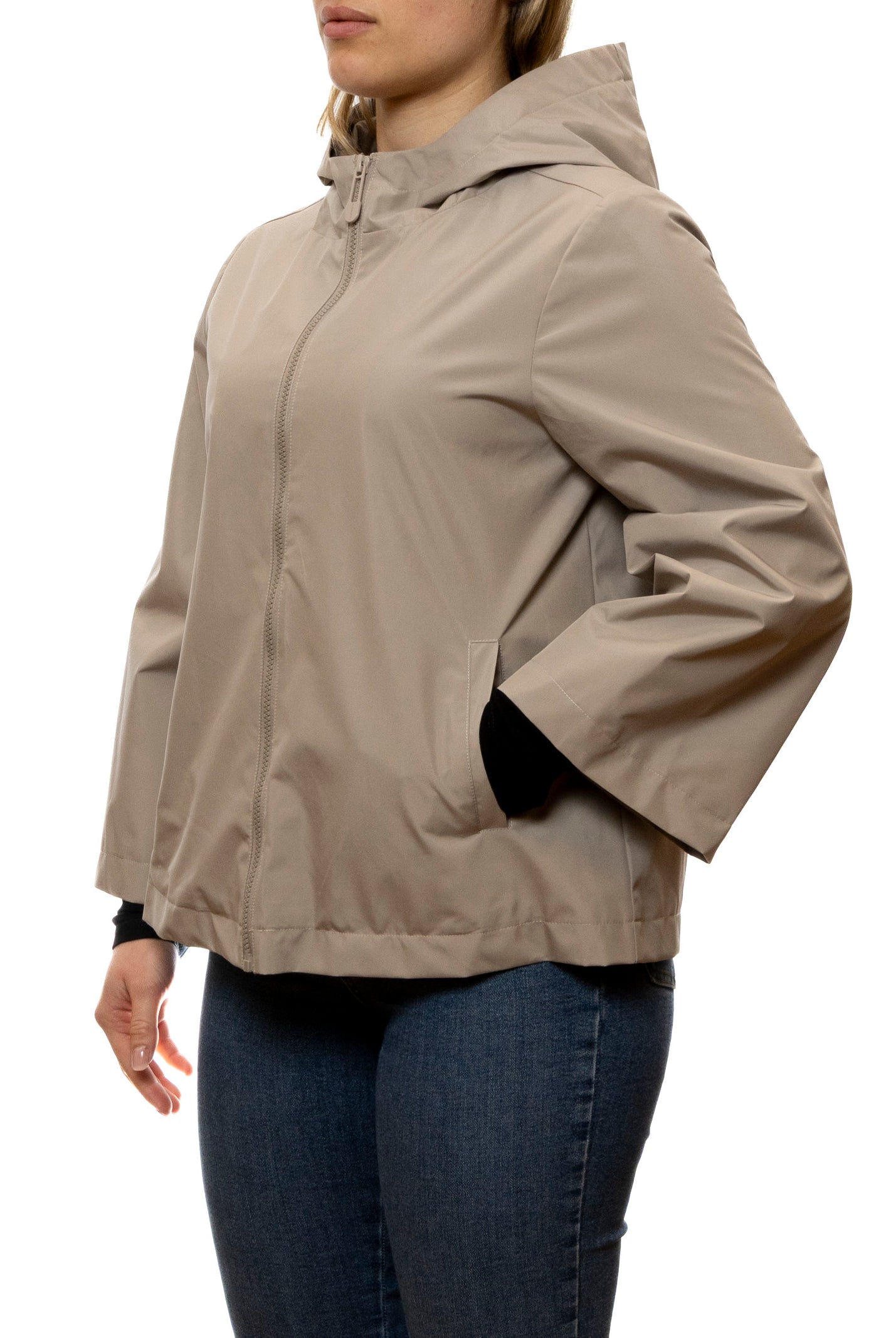 CENSURED giubbino nylon taupe JWC-834 TPOL4-132