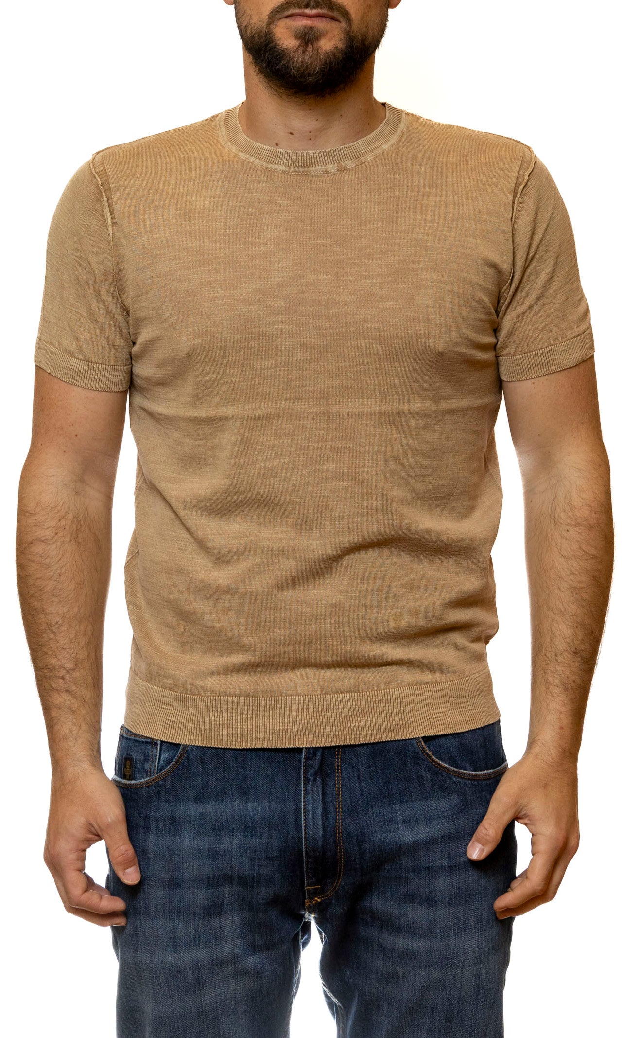 CENSURED girocollo cotone beige MMC-246 TTC6-04
