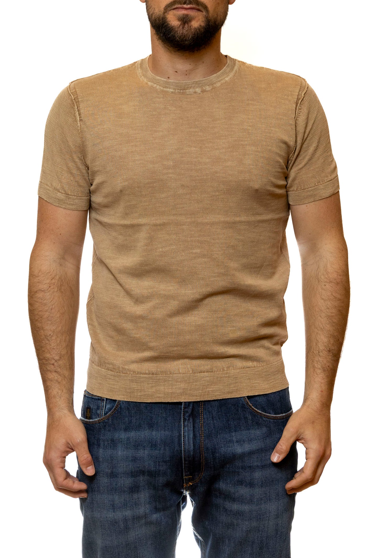 CENSURED girocollo cotone beige MMC-246 TTC6-04