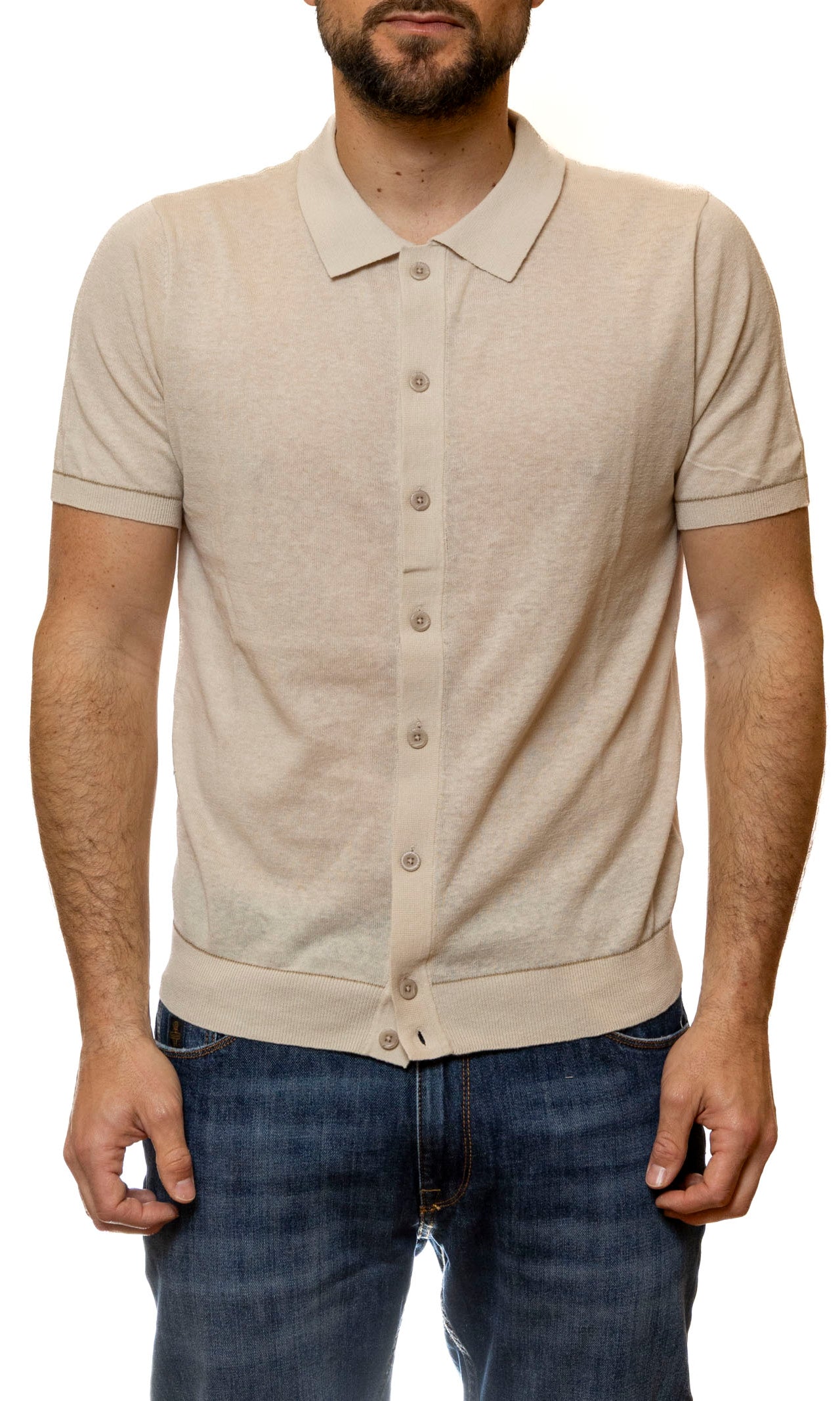 CENSURED polo cotone sabbia MMC-769 TTC6-160