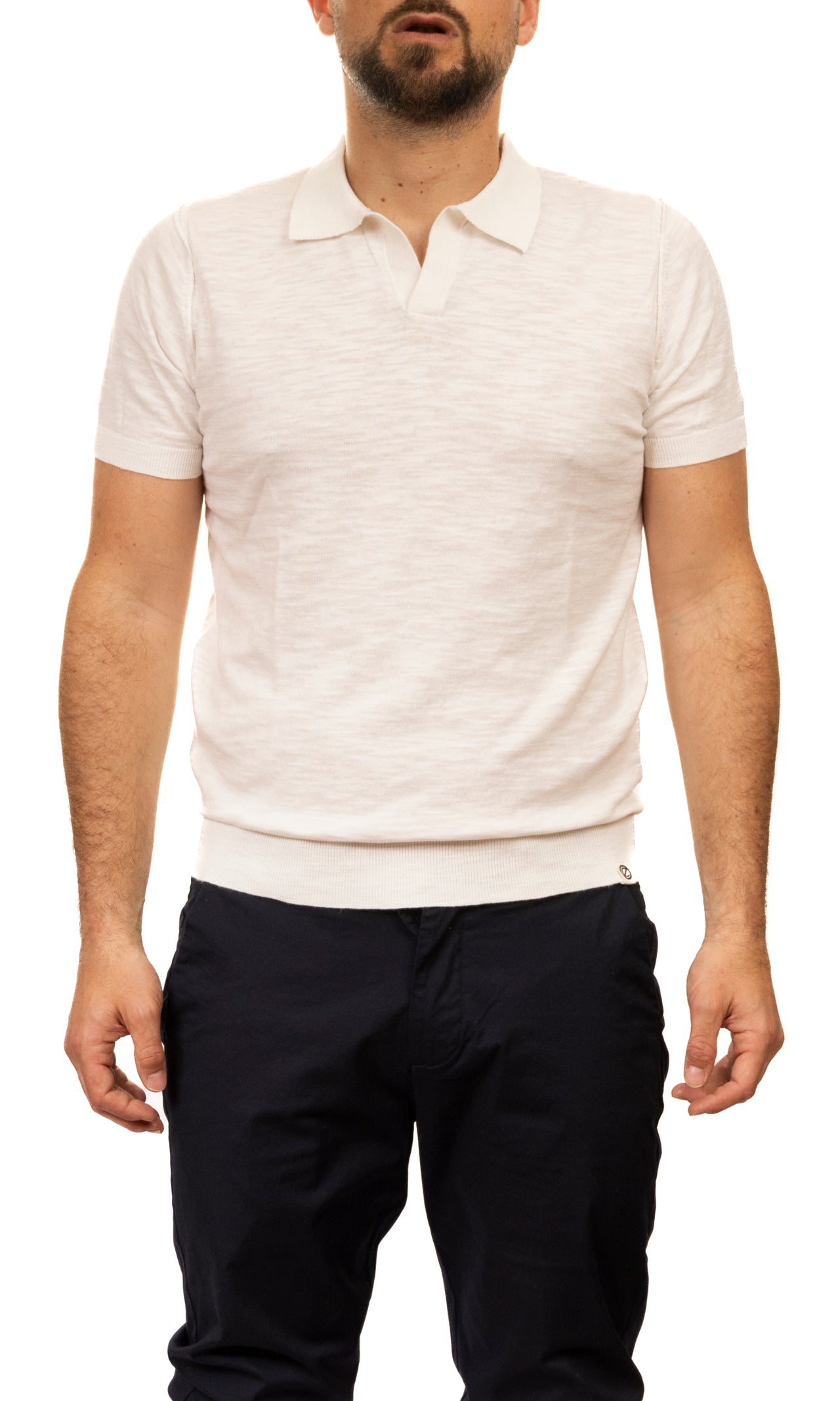 CENSURED polo cotone bianco MMC-551 TTC6-01