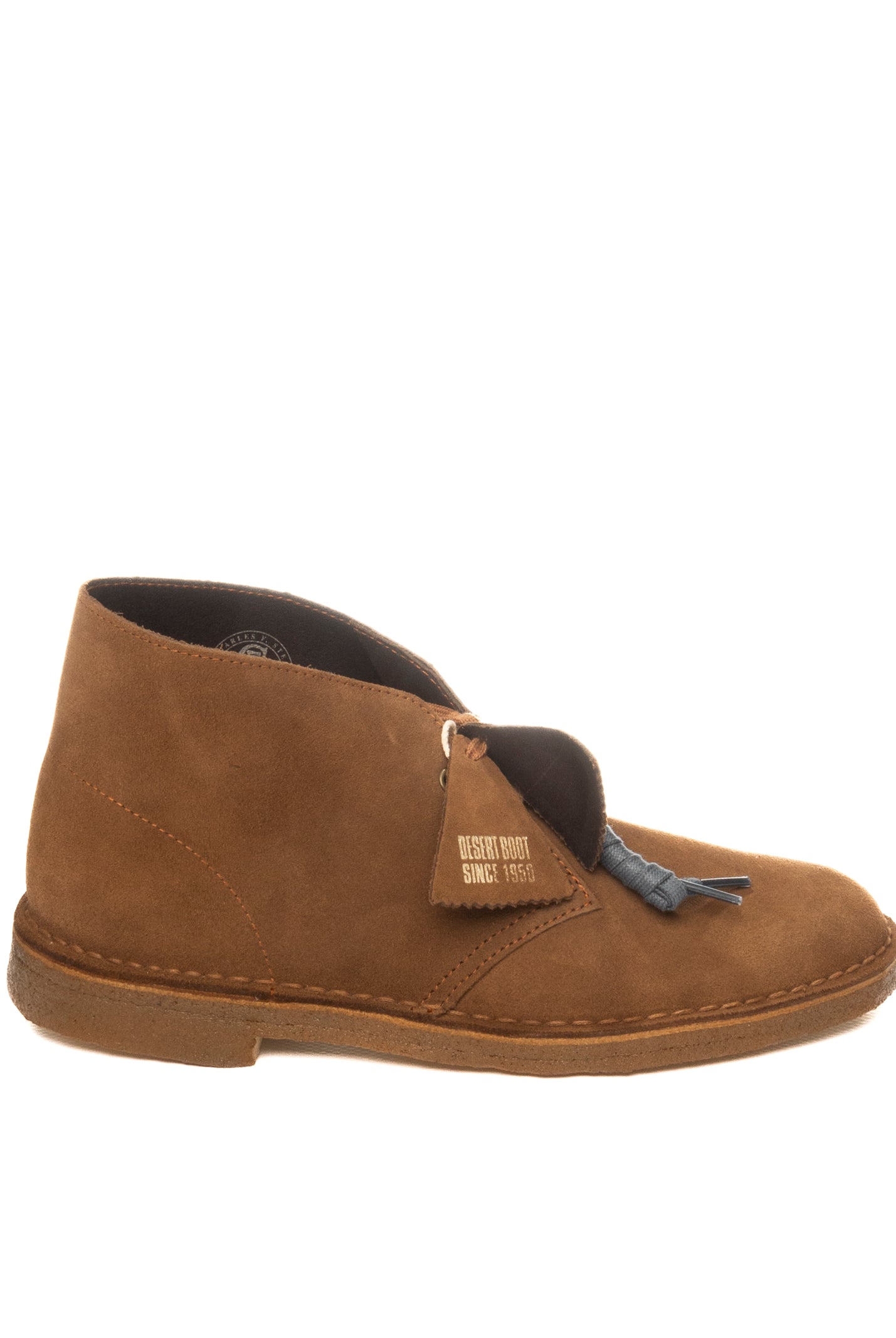 CLARKS ORIGINAL Polacchino desert boot cuoio DESERT-BOOT CAM-COLA