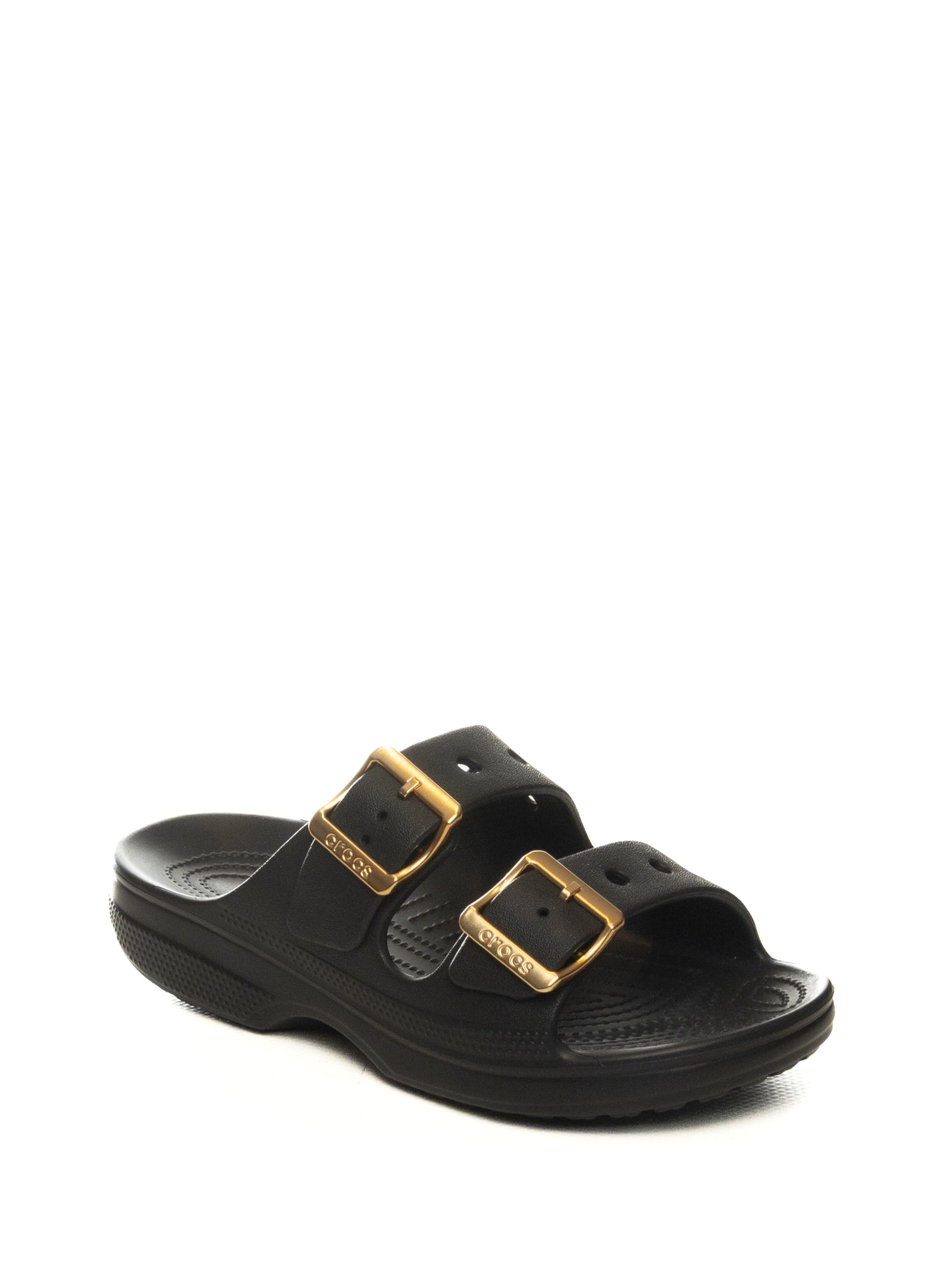 CROCS sandalo sat met nero 213316 SAT.MET.BUCK-BLK 001