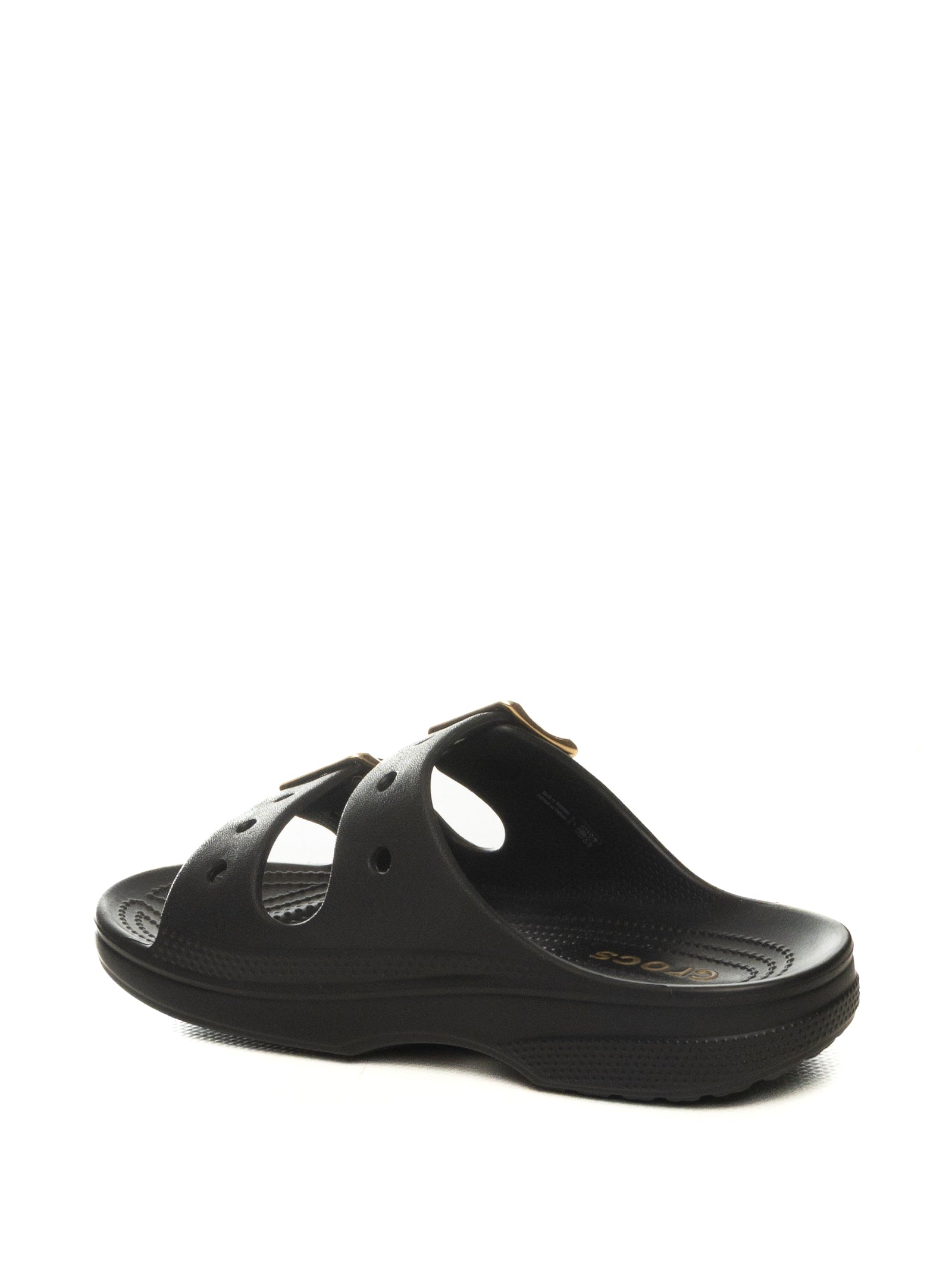 CROCS sandalo sat met nero 213316 SAT.MET.BUCK-BLK 001