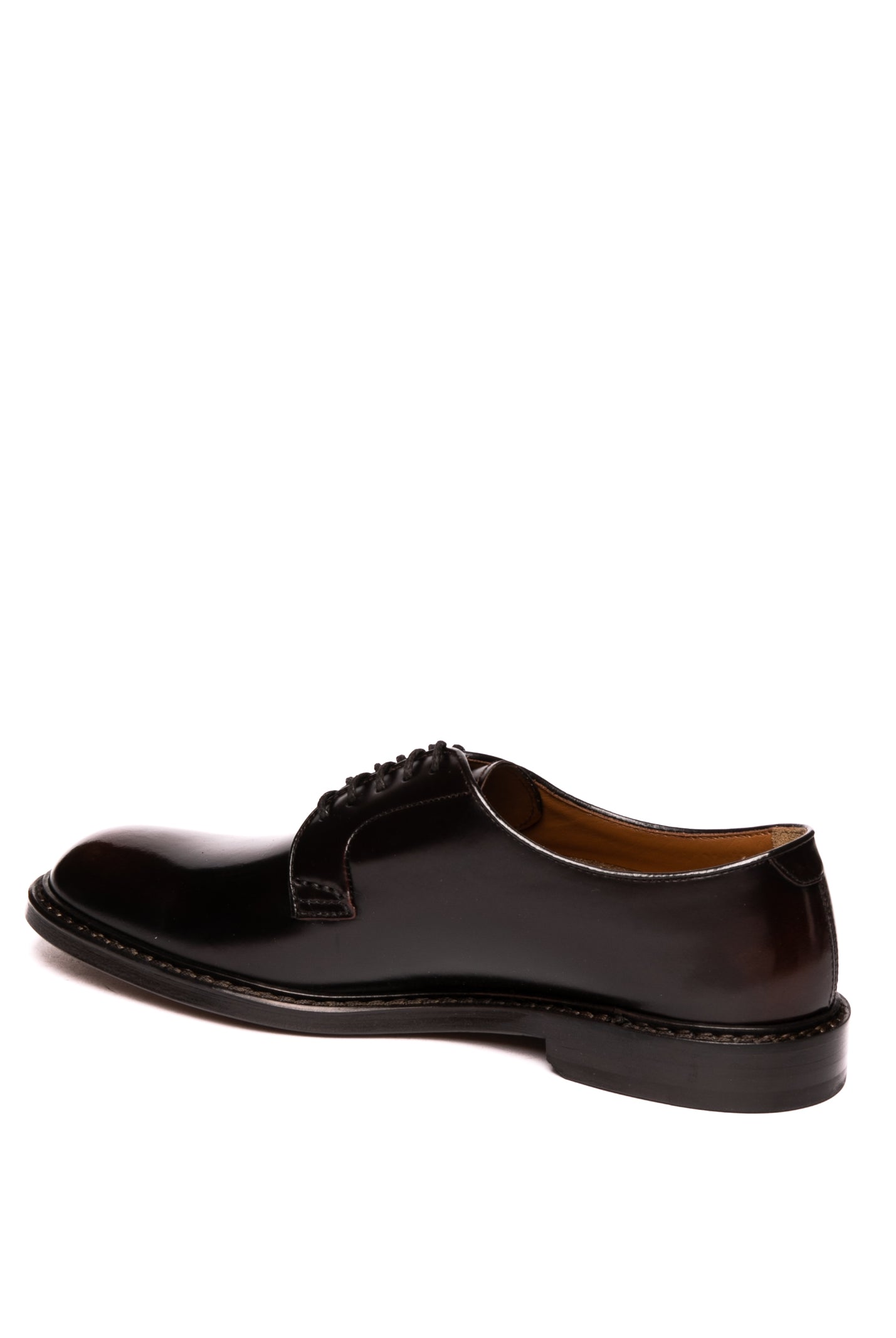 DOUCAL'S Stringata derby spazzolato moro 1385 HORSE-EBANO