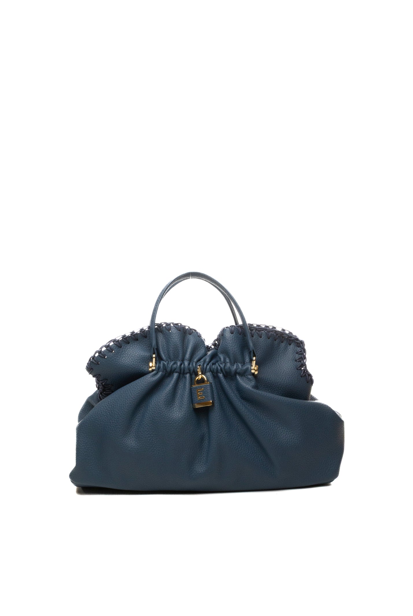 ERMANNO SCERVINO borsa a mano octavia blu 2131 OCTAVIA-4431