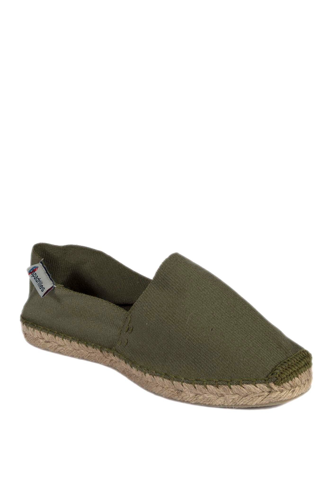 ESPADRILLES Espadrilles alpargata verde ALPARGATA LONA-KAKI