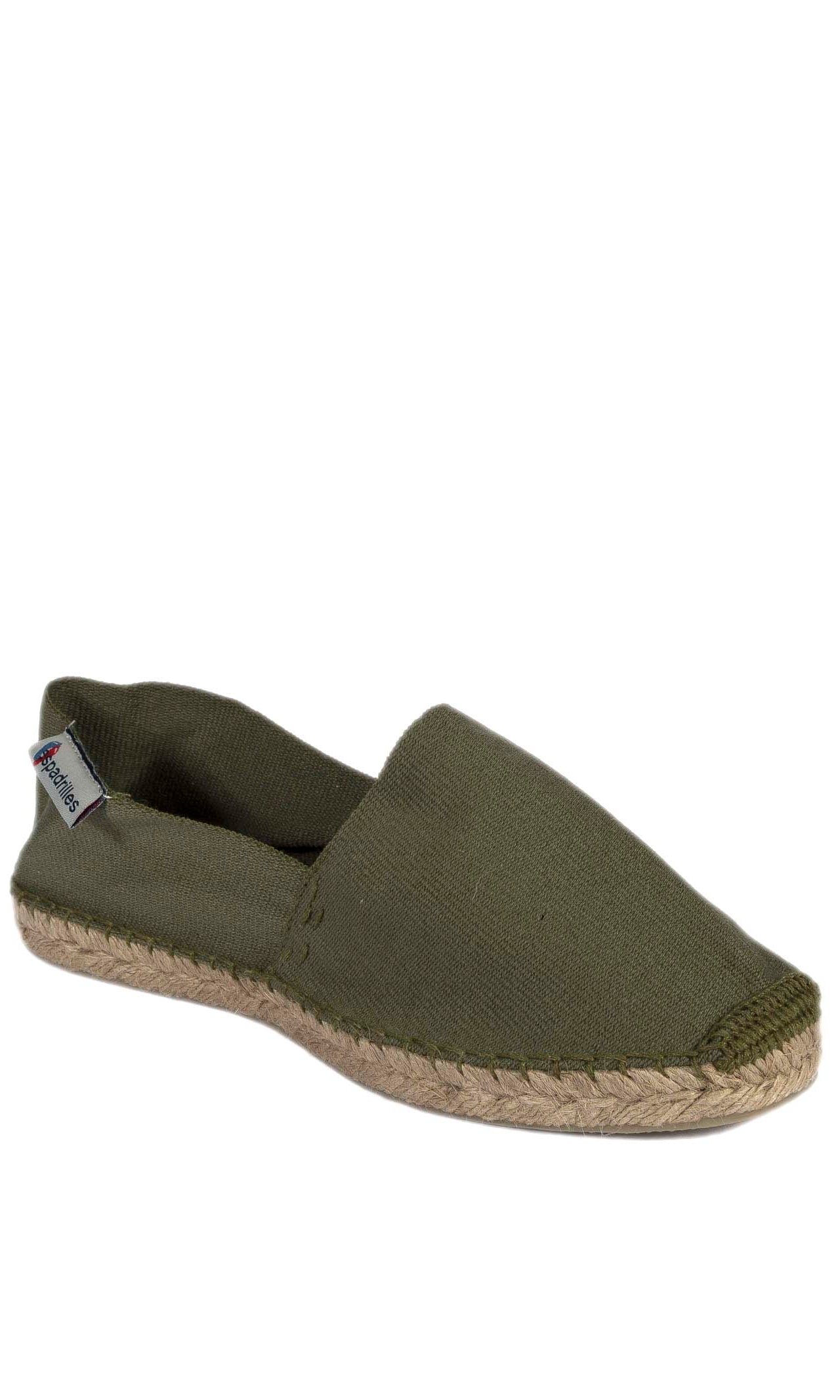ESPADRILLES Espadrilles alpargata verde ALPARGATA LONA-KAKI