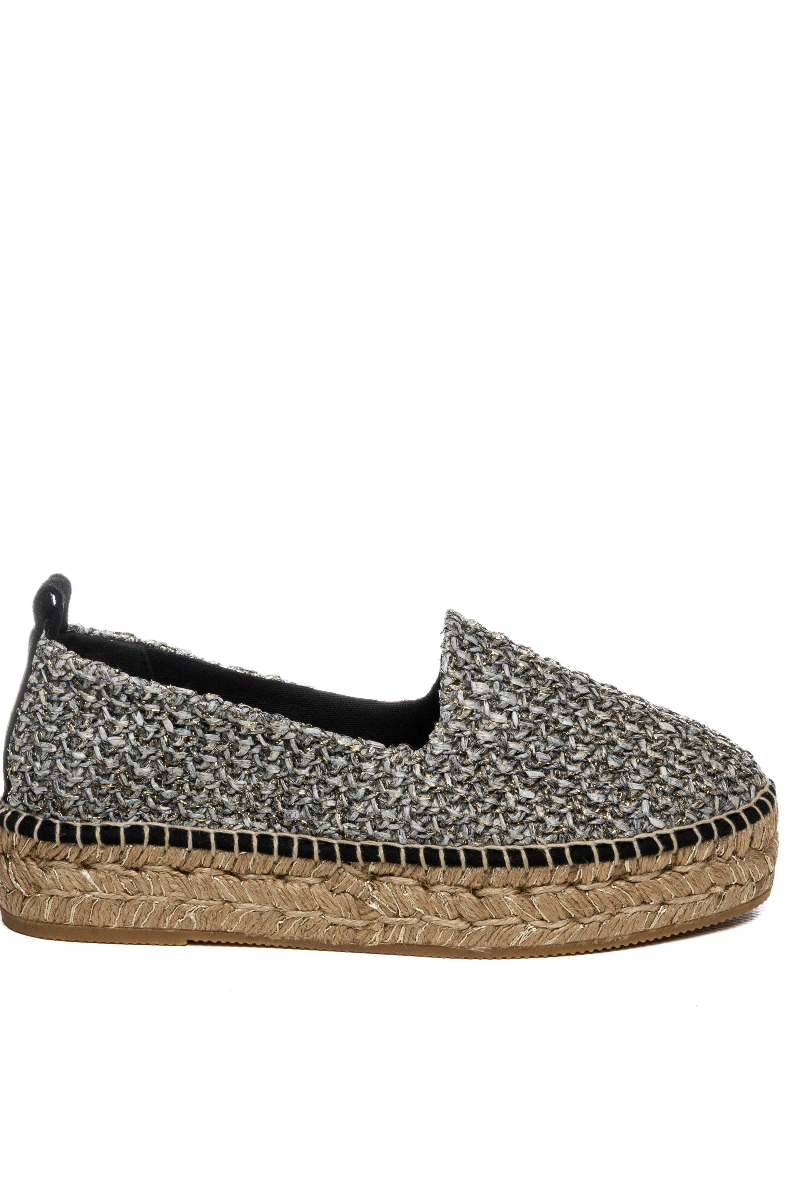 ESPADRILLES Espadrillas dopo negro DOPO MONTE-NEGRO