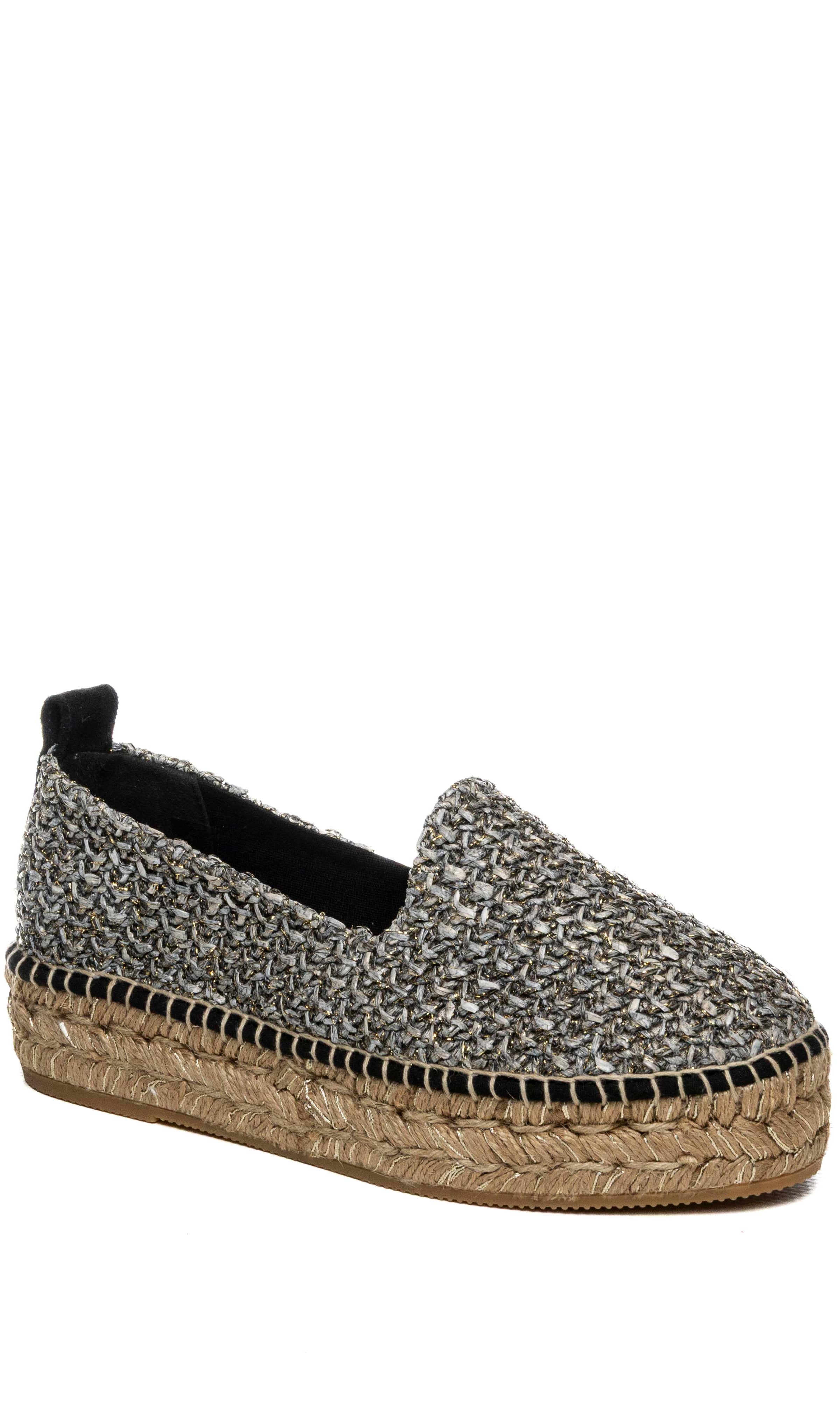 ESPADRILLES Espadrillas dopo negro DOPO MONTE-NEGRO