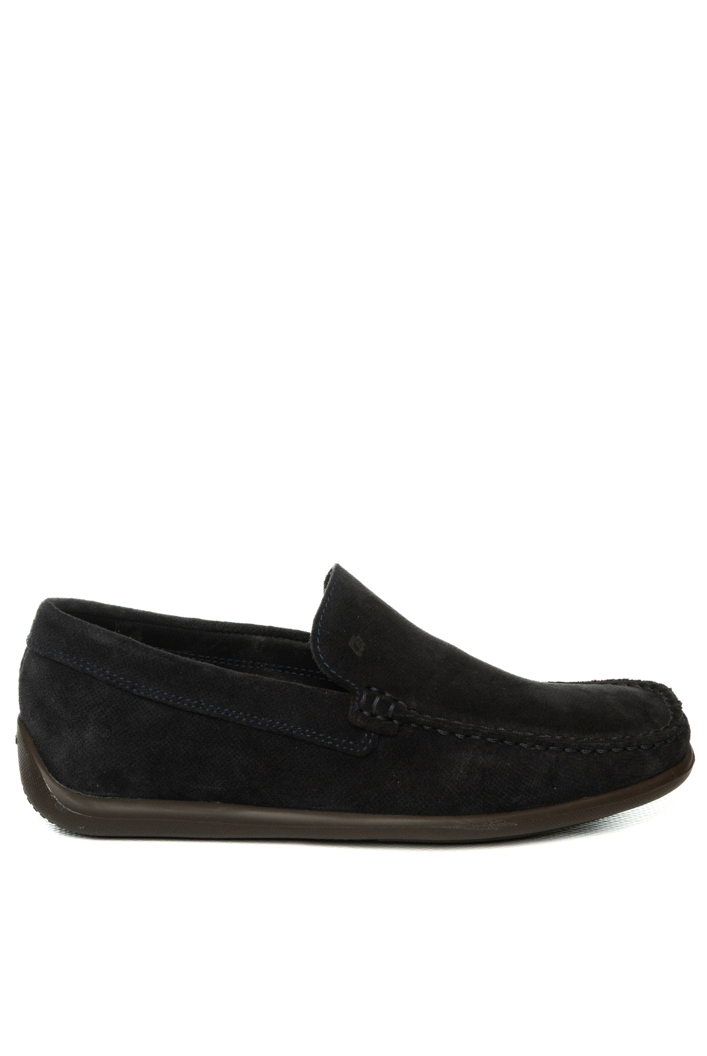 FRAU mocassino camoscio blu 14F4 CASTOR-BLU