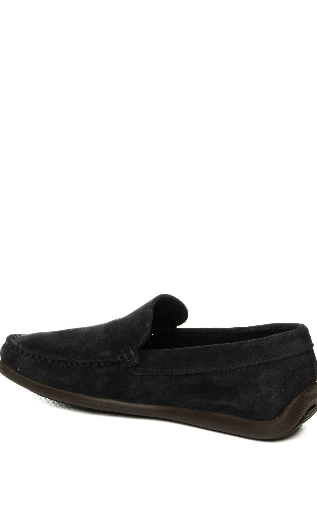 FRAU mocassino camoscio blu 14F4 CASTOR-BLU