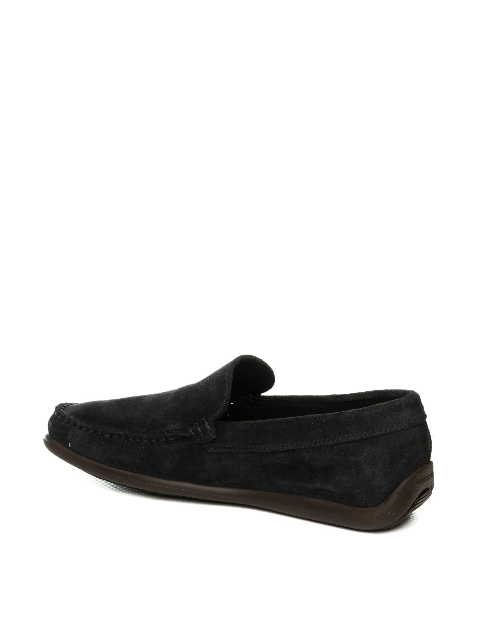 FRAU mocassino camoscio blu 14F4 CASTOR-BLU
