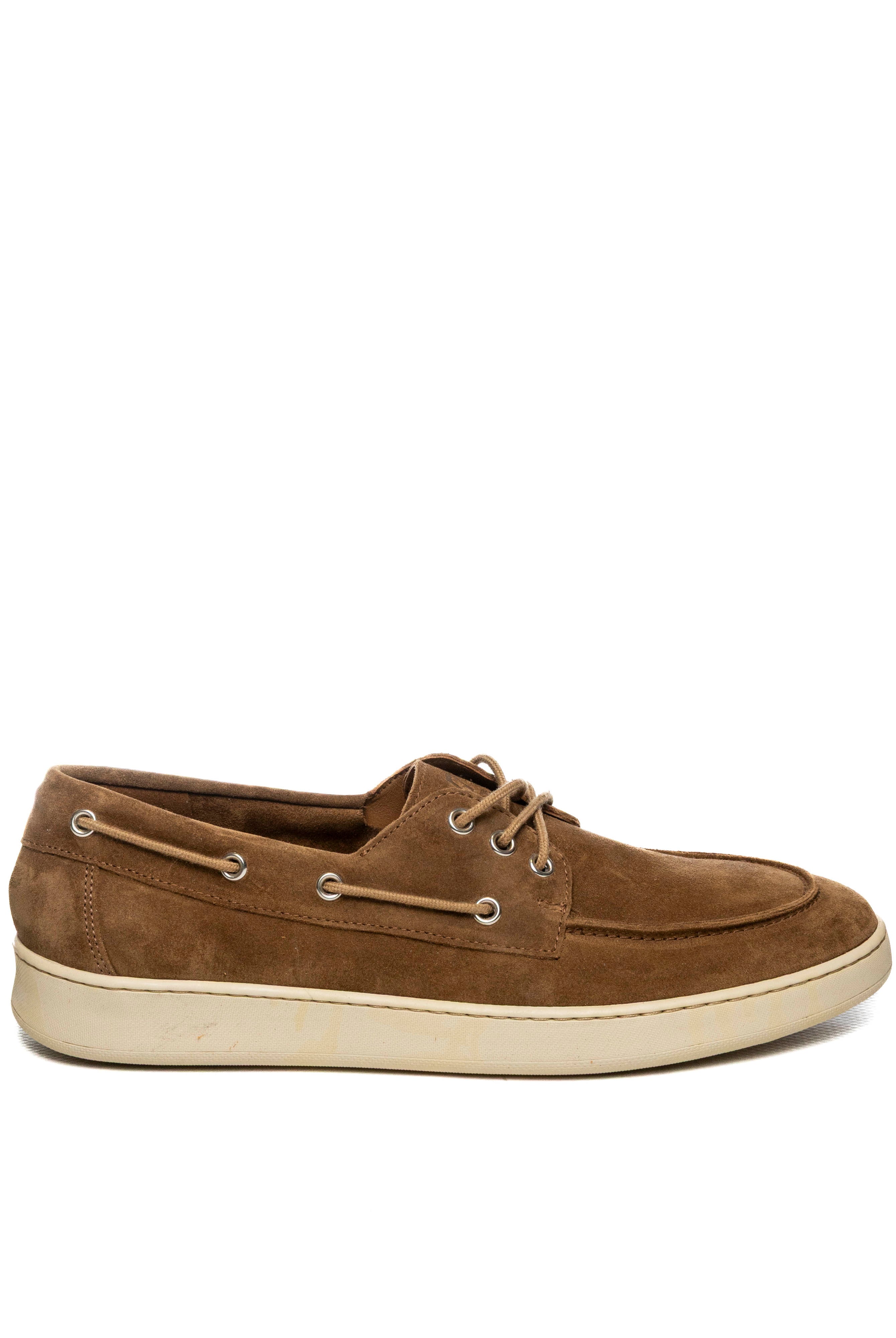 FRAU Stringata barca camoscio toffee 24B7 SUEDE-TOFFE