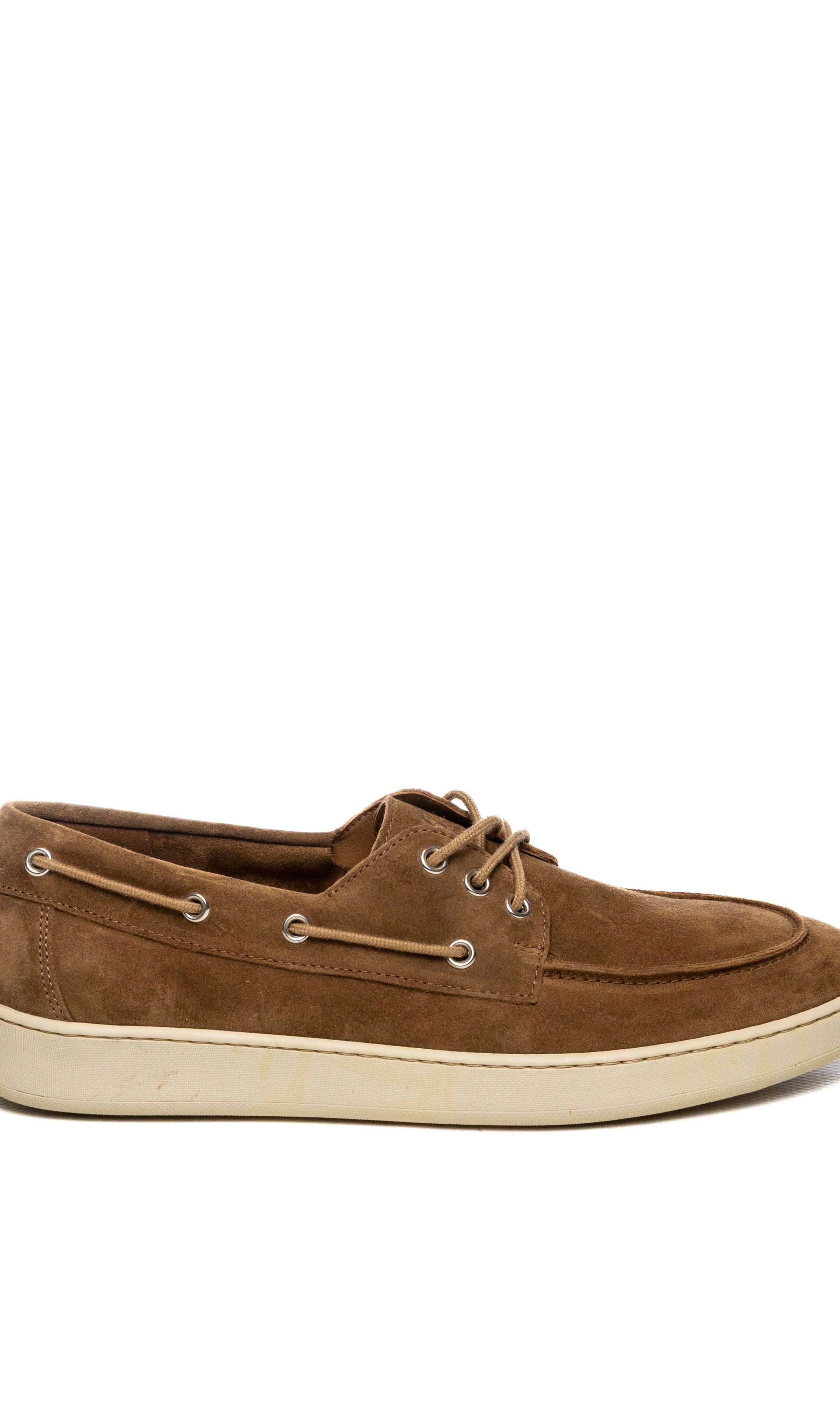 FRAU Stringata barca camoscio toffee 24B7 SUEDE-TOFFE