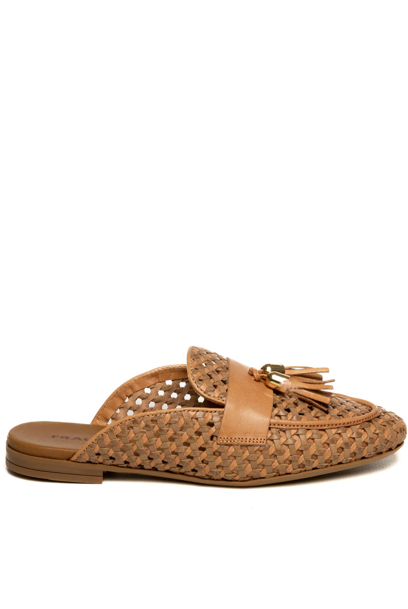 FRAU Sabot intrecciato marrone 95V7 VENEZIA.COOKIE