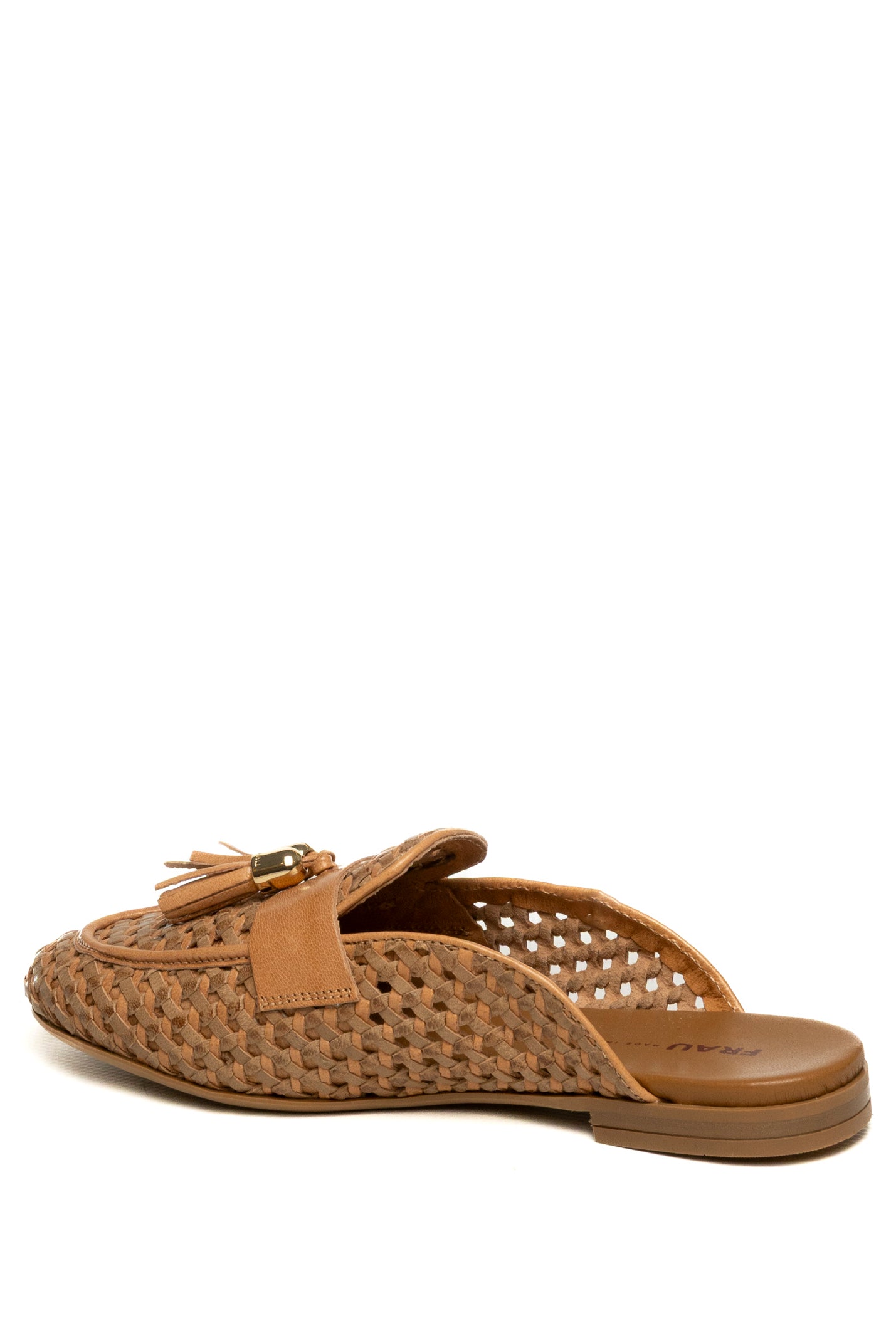 FRAU Sabot intrecciato marrone 95V7 VENEZIA.COOKIE