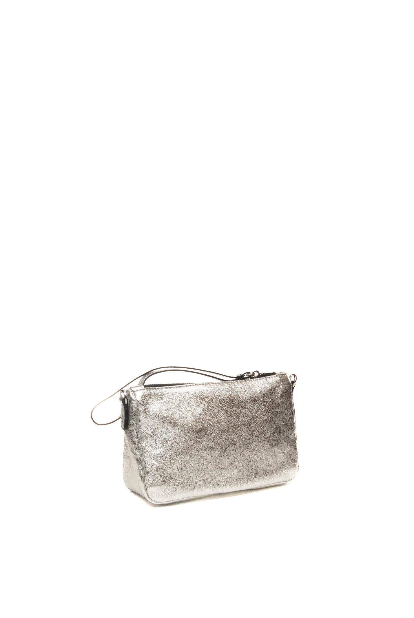 GIANNI CHIARINI borsa mini nora pouch argento 10224 NORA POUCH-359