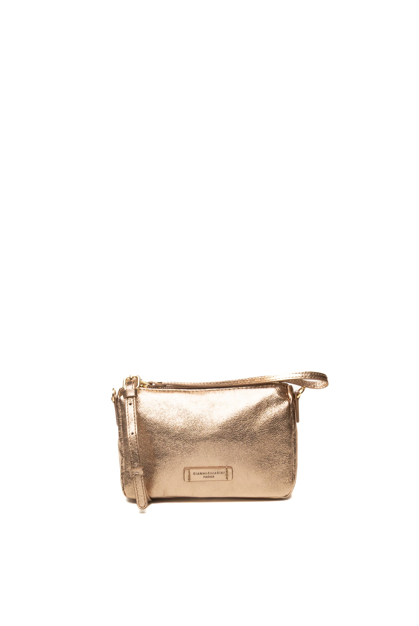GIANNI CHIARINI borsa mini nora pouch platino 10224 NORA POUCH-6083