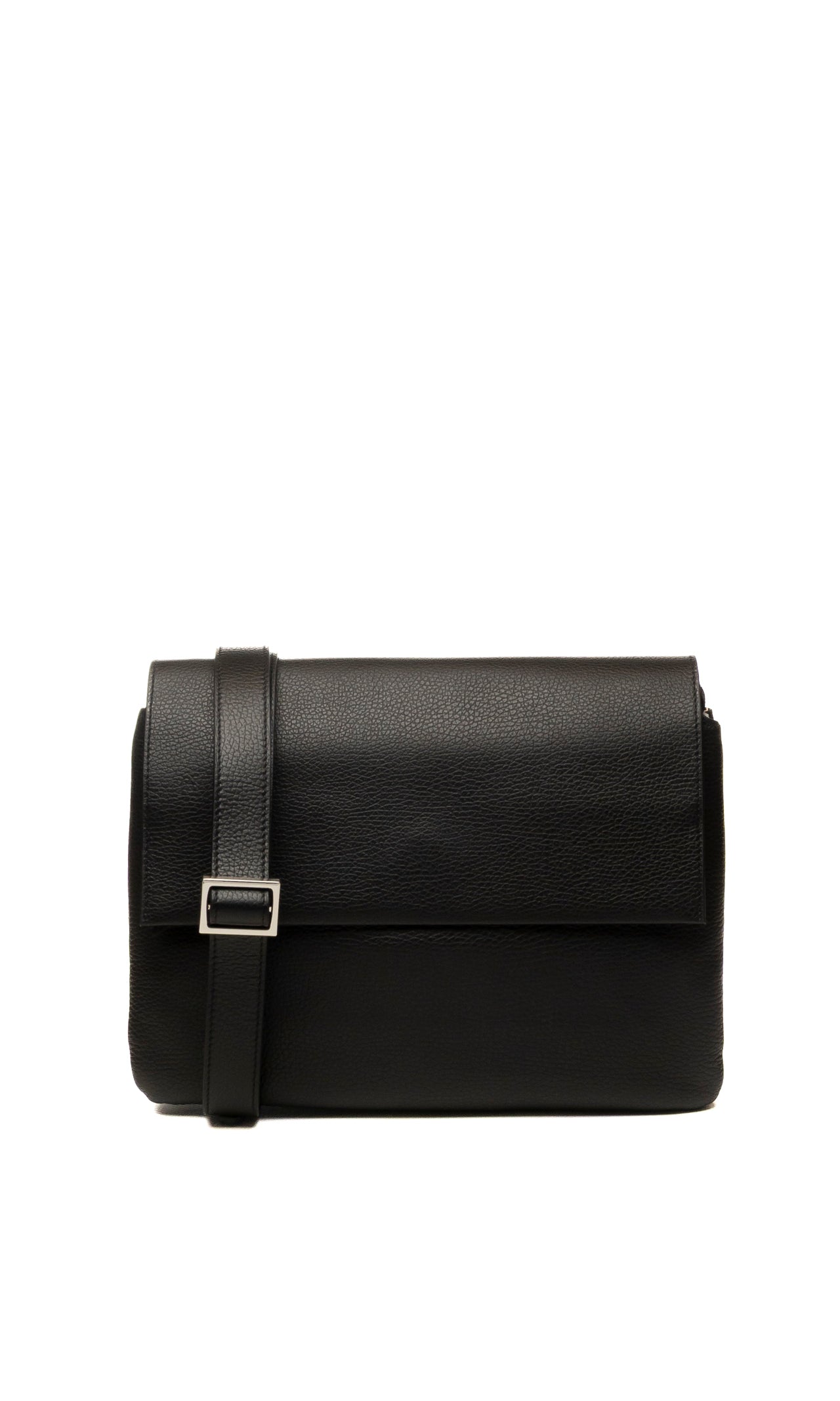 GIANNI CHIARINI borsa a spalla three nera 12305 THREE-001