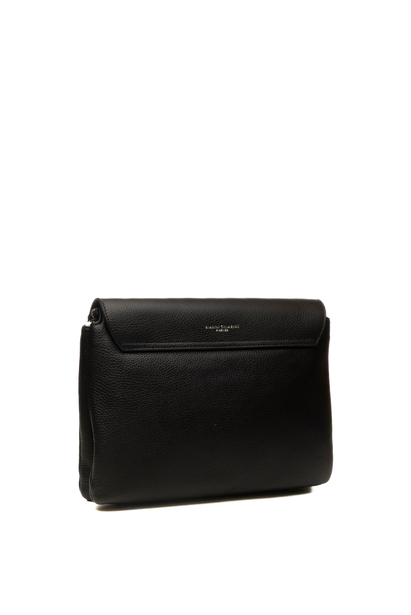 GIANNI CHIARINI borsa a spalla three nera 12305 THREE-001