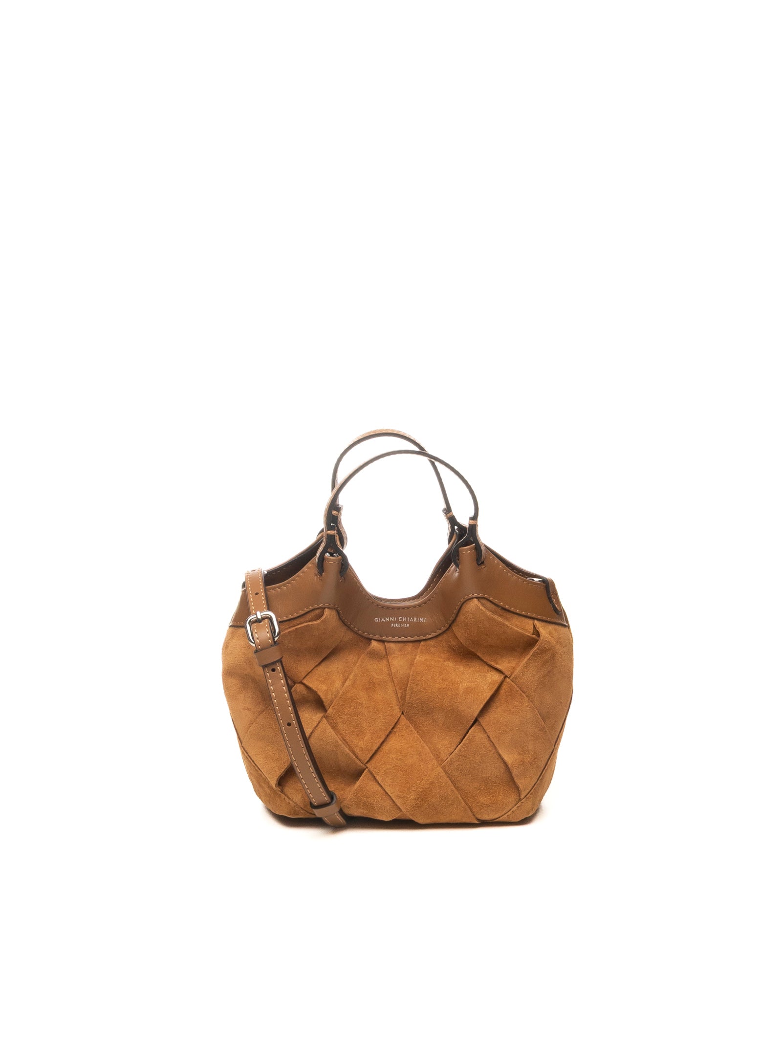 GIANNI CHIARINI borsa a mano dua marrone 12348 DUA-1478
