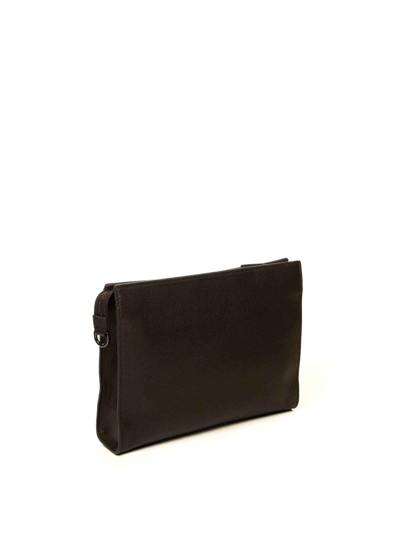 GIANNI CHIARINI borsa a mano pelle testa di moro 18195 GRNCRV-13792