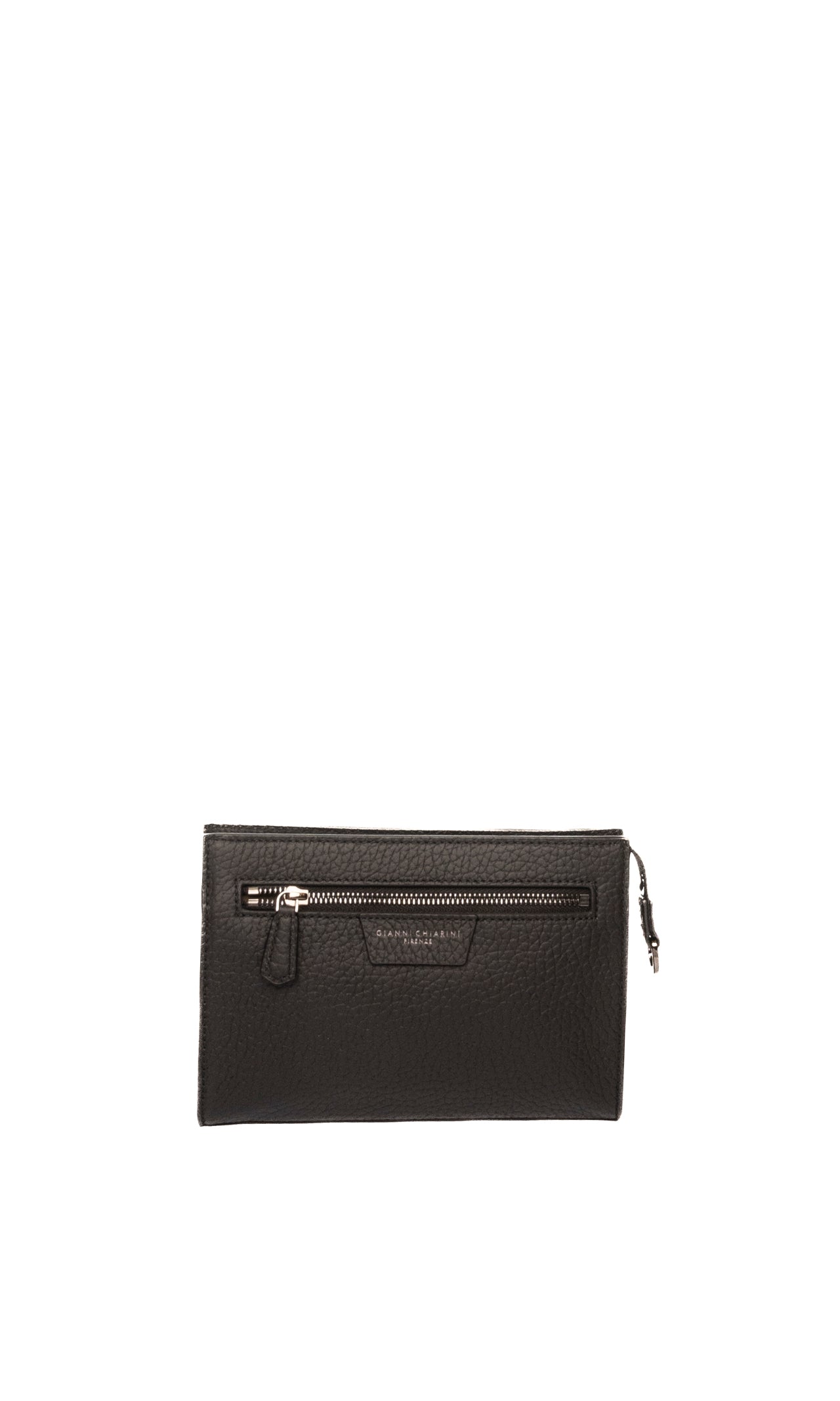 GIANNI CHIARINI borsa a mano pelle nera 18290 GRNCRV-001