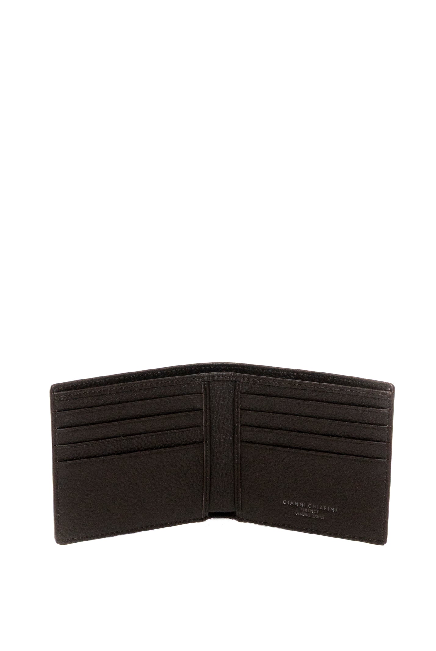 GIANNI CHIARINI Portafogli pelle moro<BR/> 18293 GRNCRV-13792