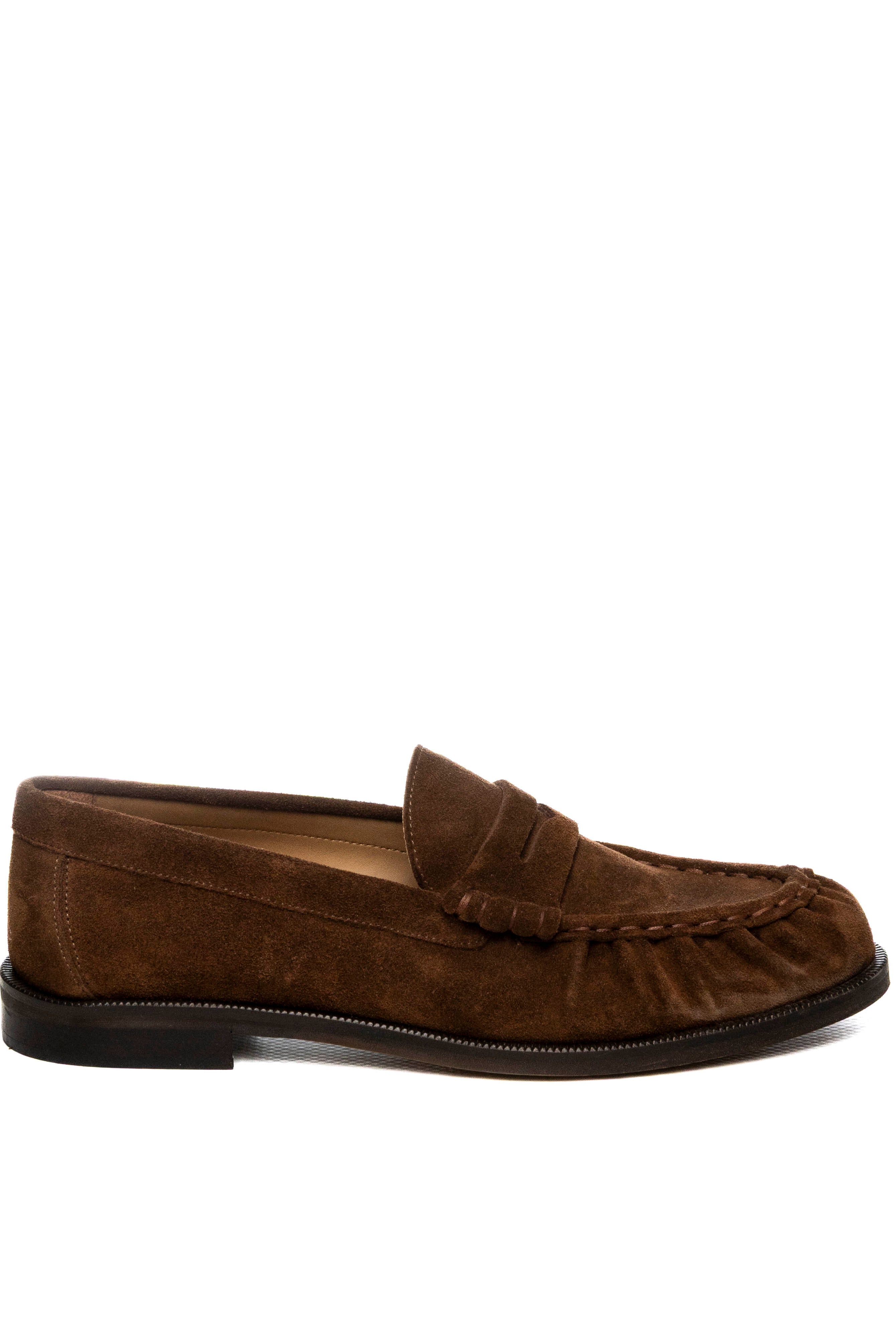 GISEL MOIRE Mocassino camoscio moro MADD CAM-CIOCCOLATO