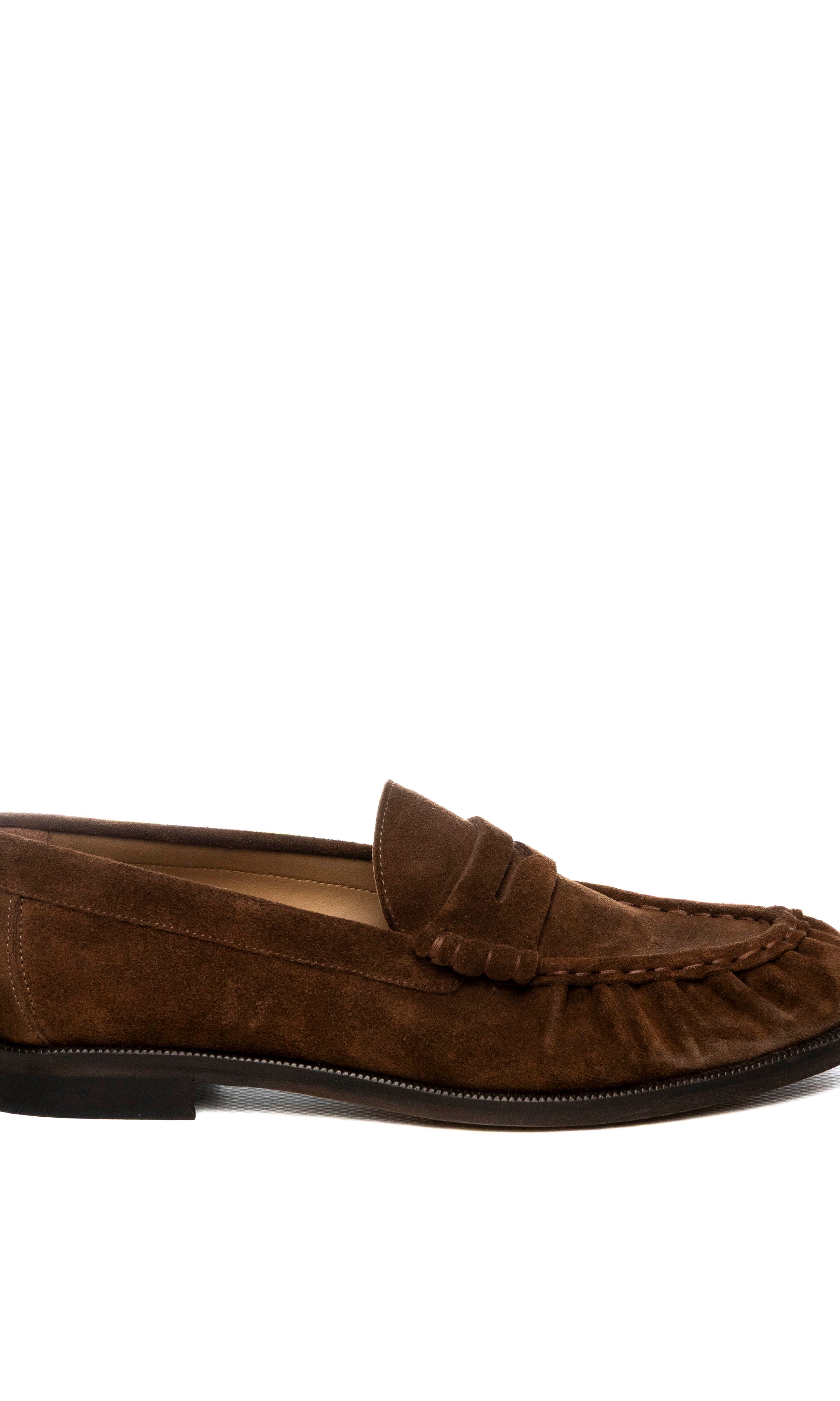 GISEL MOIRE Mocassino camoscio moro MADD CAM-CIOCCOLATO