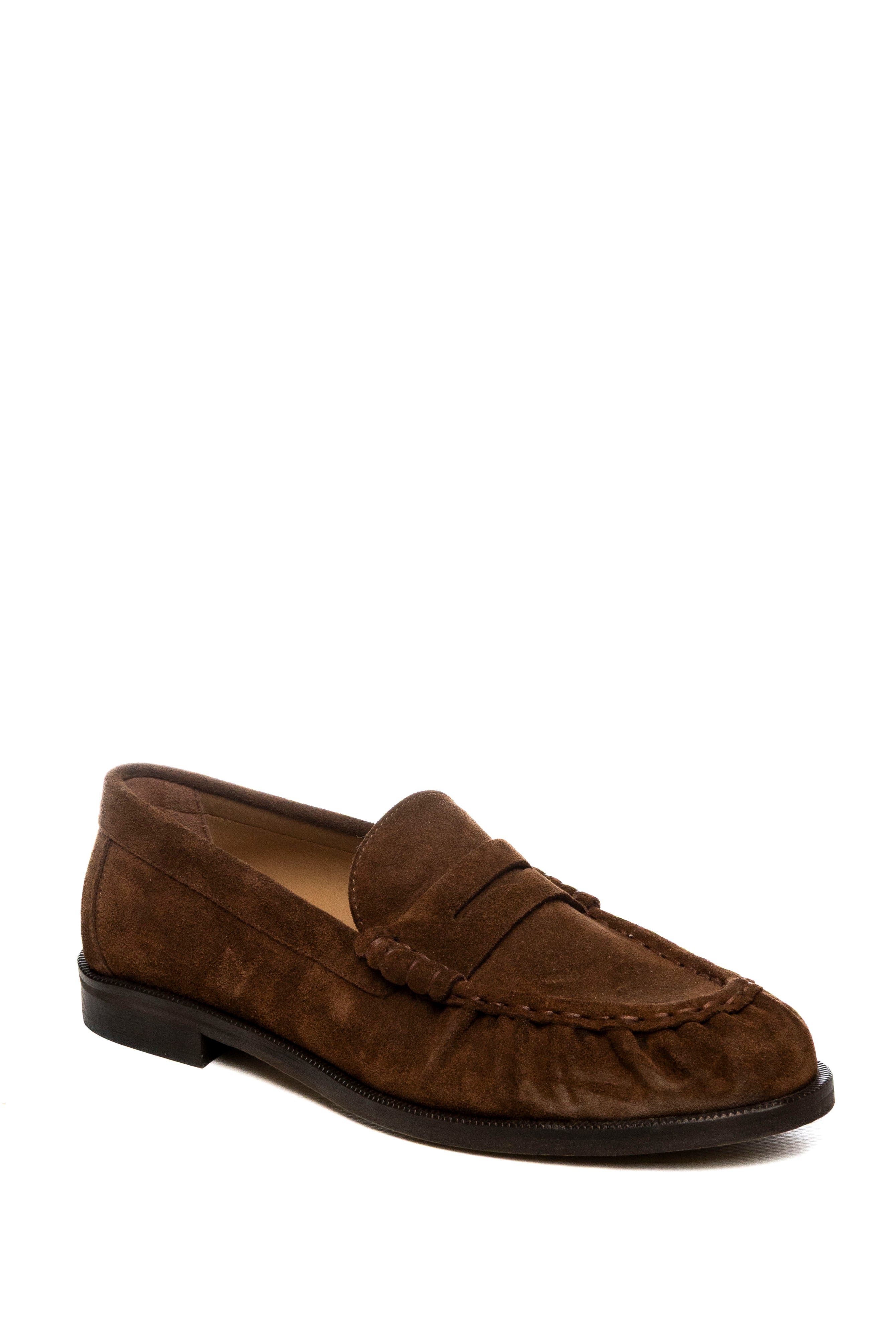 GISEL MOIRE Mocassino camoscio moro MADD CAM-CIOCCOLATO