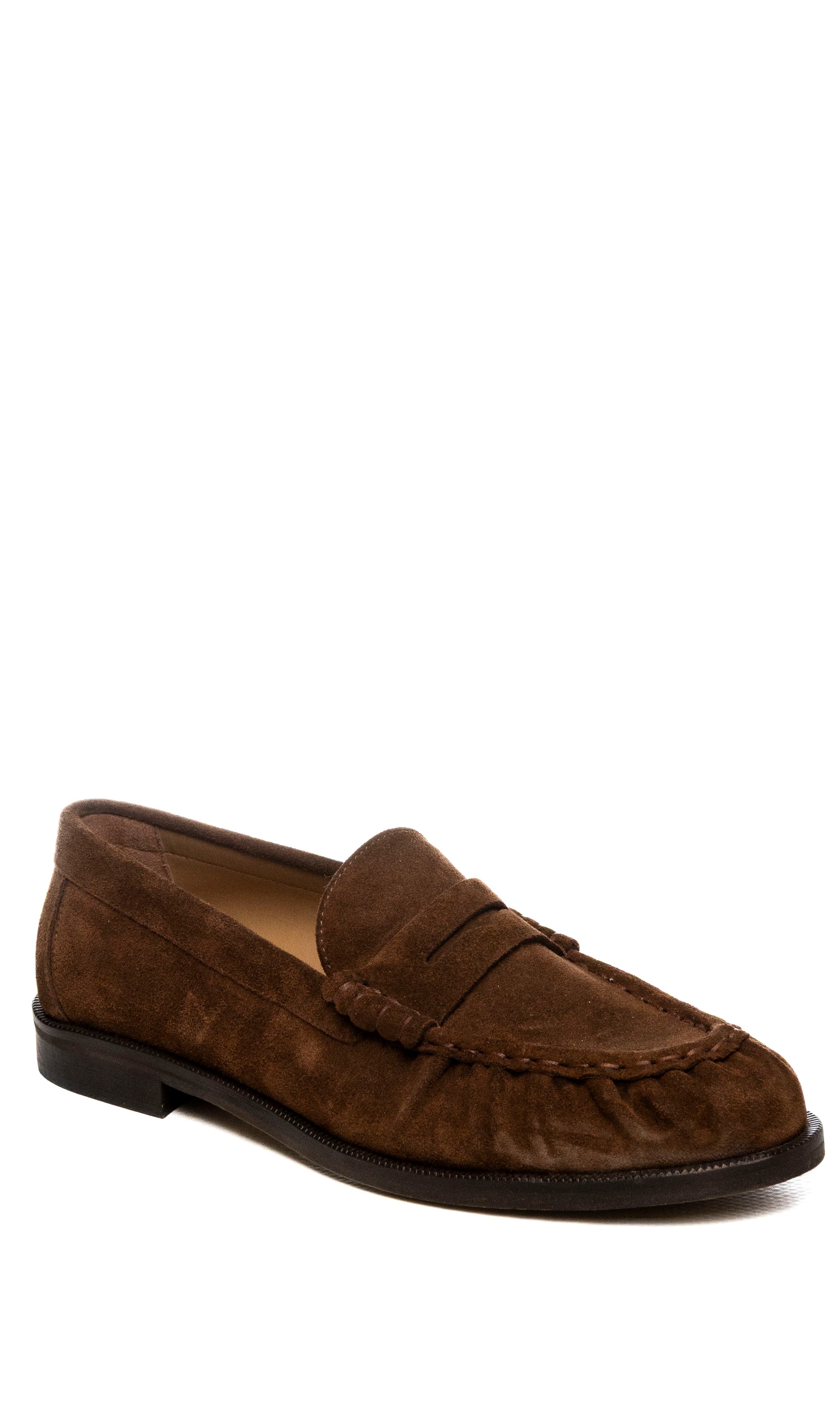 GISEL MOIRE Mocassino camoscio moro MADD CAM-CIOCCOLATO