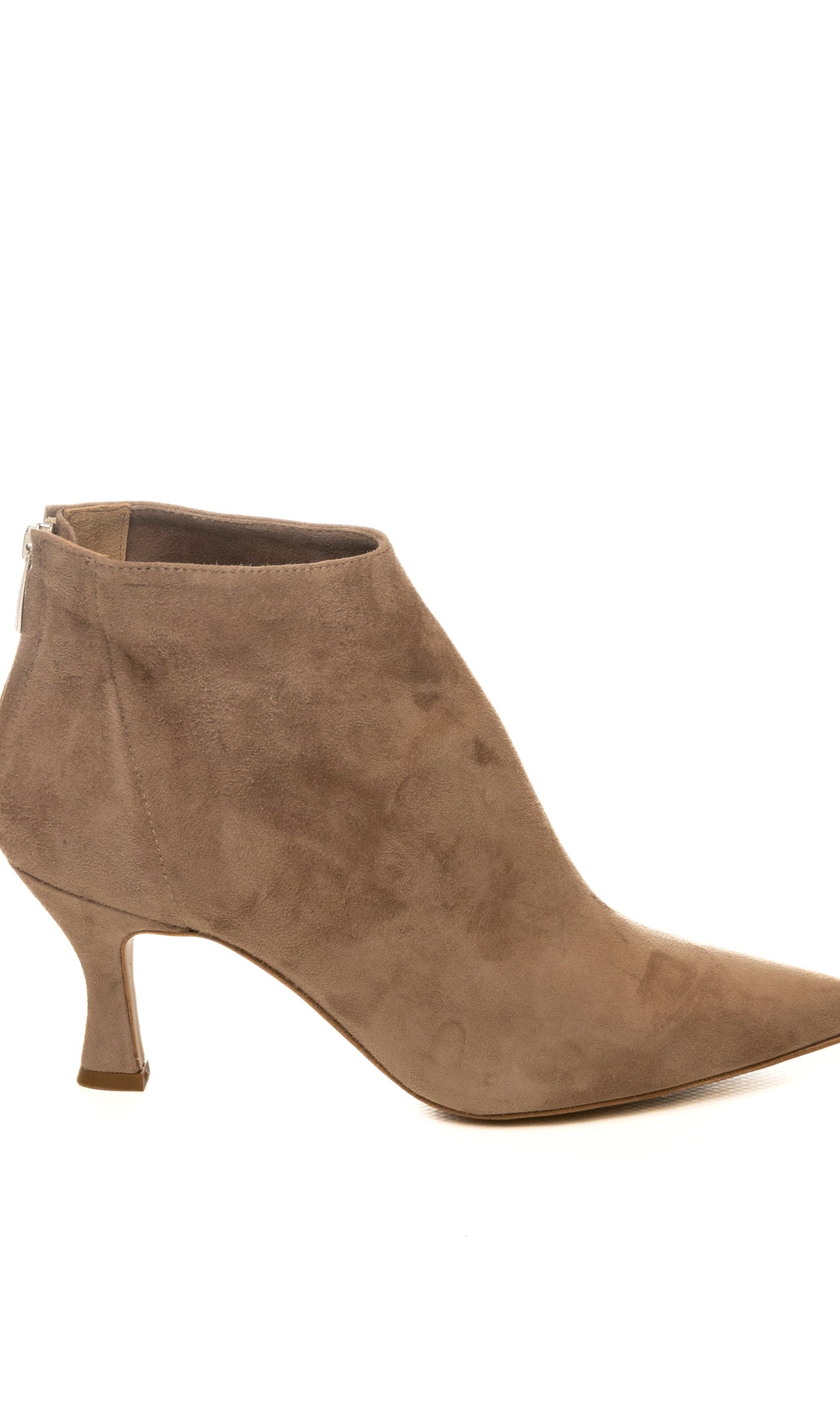 GISEL MOIRE Tronchetto camoscio taupe MARILYN CAM-TAUPE