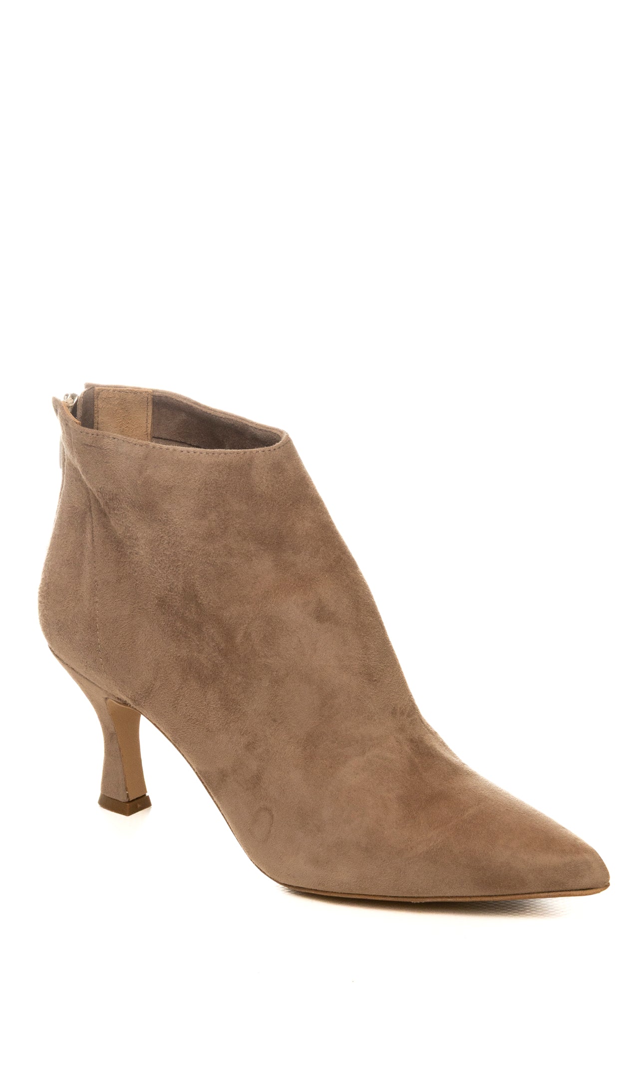 GISEL MOIRE Tronchetto camoscio taupe MARILYN CAM-TAUPE