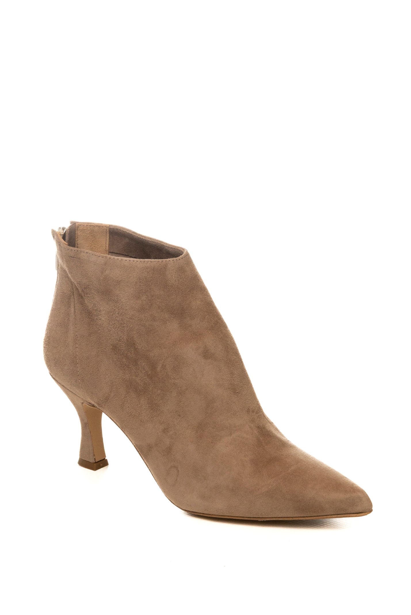 GISEL MOIRE Tronchetto camoscio taupe MARILYN CAM-TAUPE