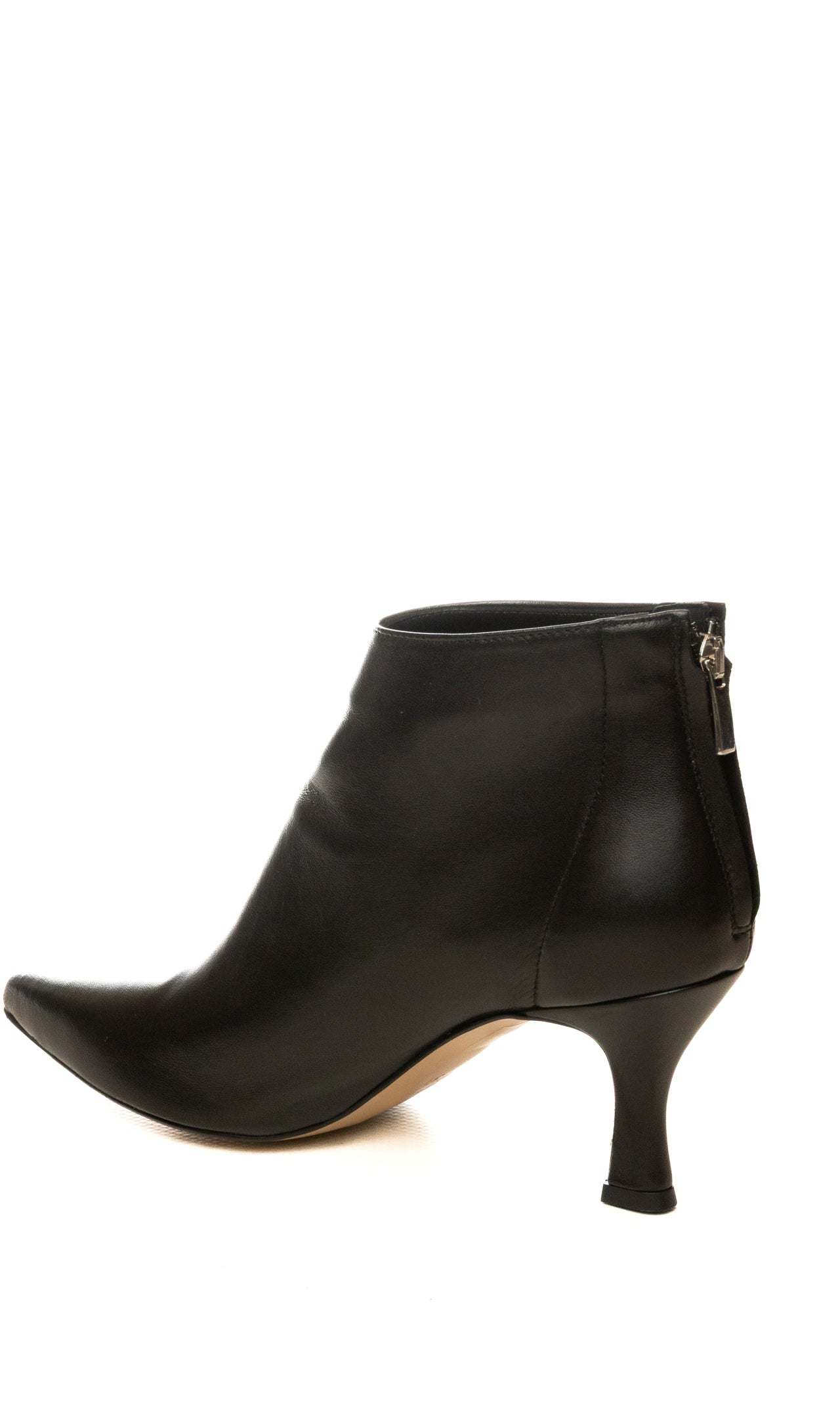 GISEL MOIRE Tronchetto pelle nero MARILYN NAPPA-NERO