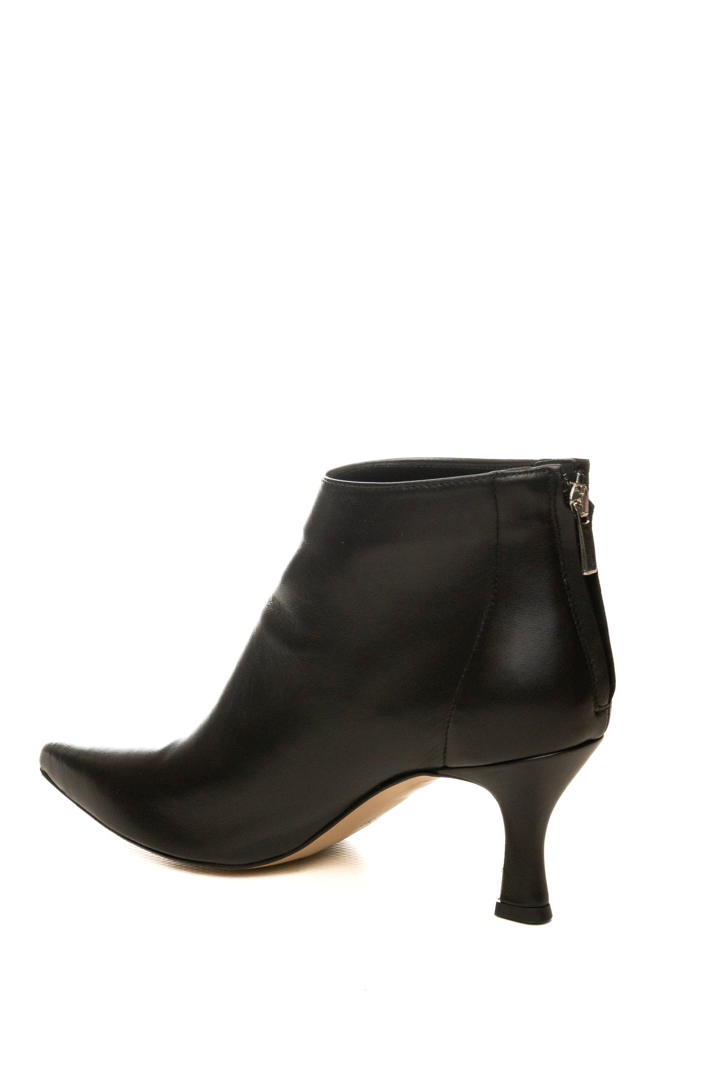 GISEL MOIRE Tronchetto pelle nero MARILYN NAPPA-NERO