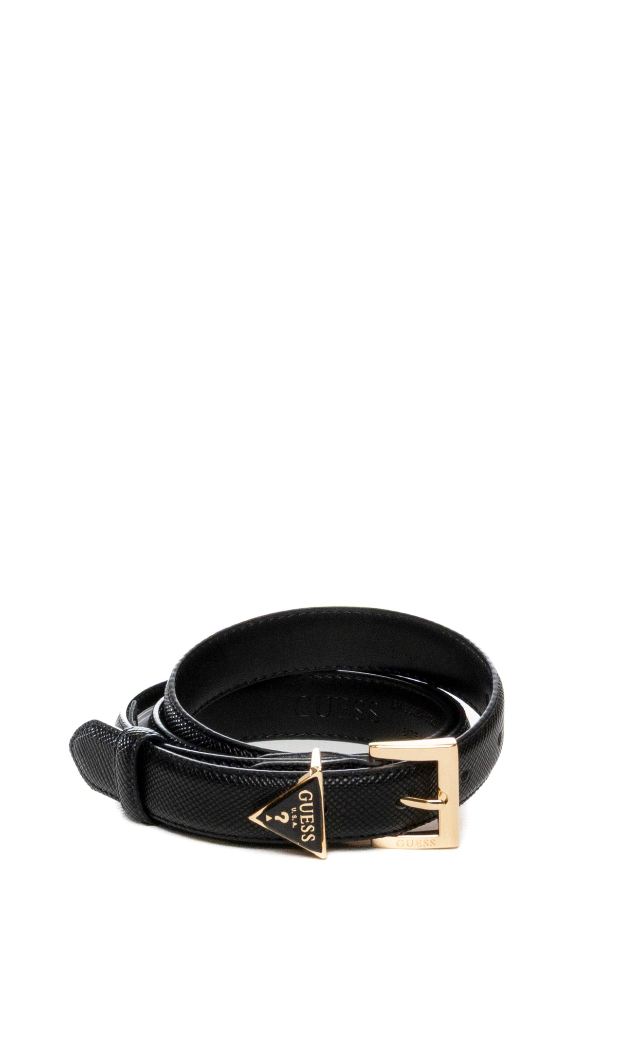 GUESS cintura pelle nero BW9320 P6125 NOELLE-BLACK