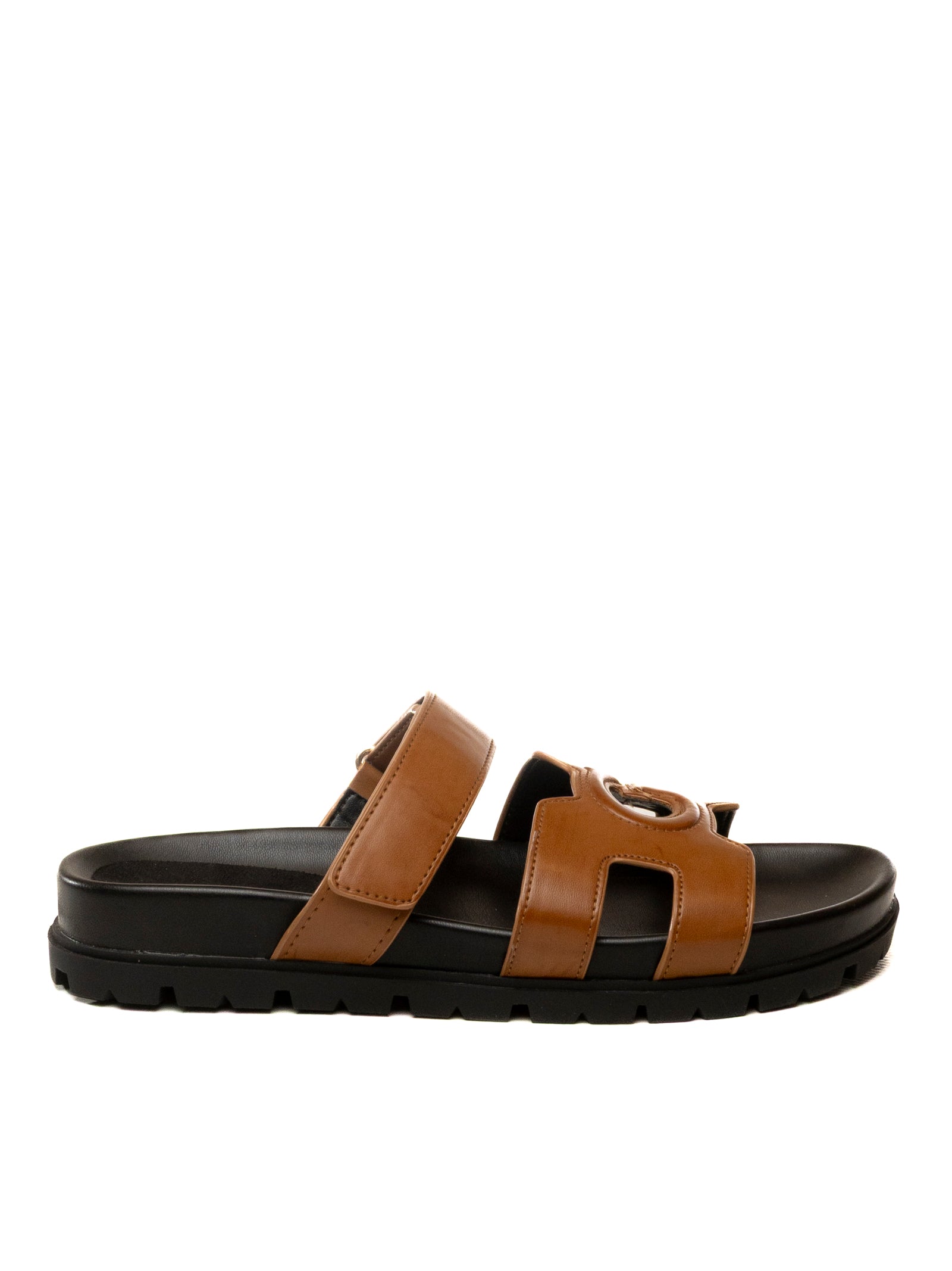GUESS sandalo fashie marrone FLJFAS ELE03 FASHIE2-BRW