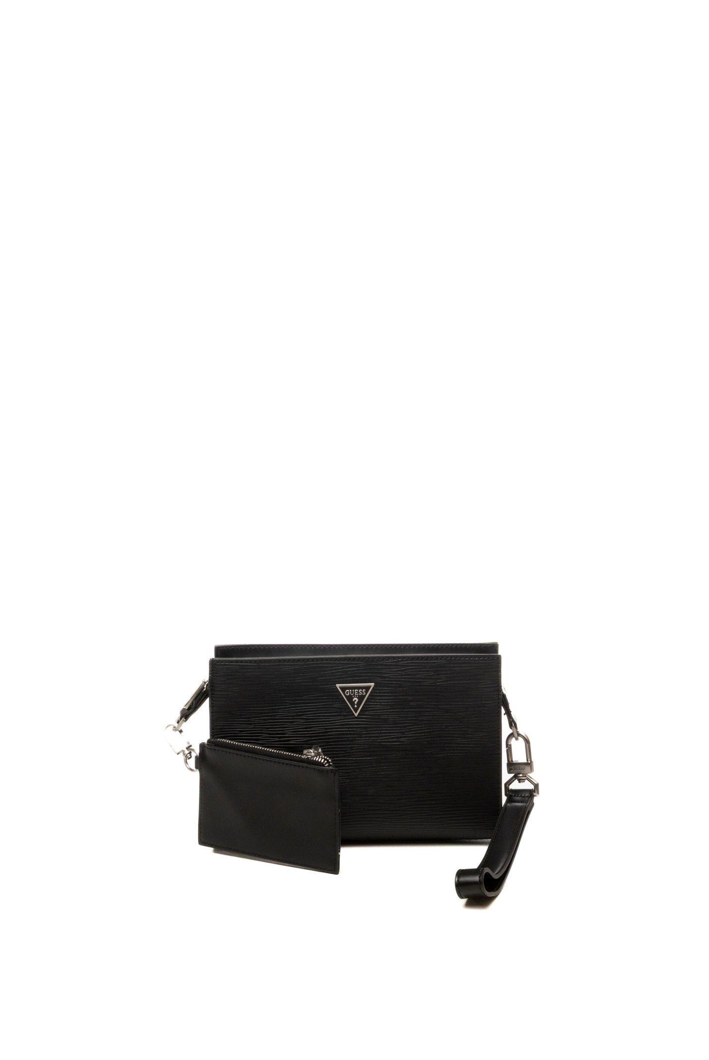 GUESS borsa a spalla milano nera HMMIPW P6257 MILANO-BLACK