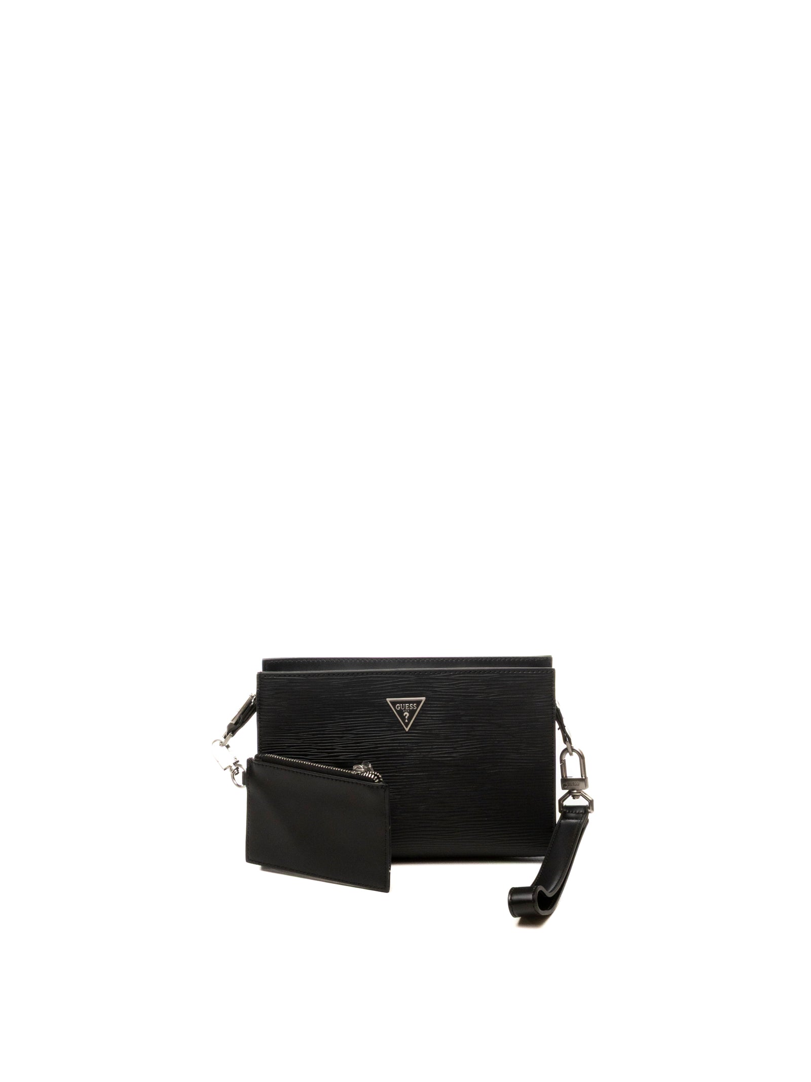GUESS borsa a spalla milano nera HMMIPW P6257 MILANO-BLACK