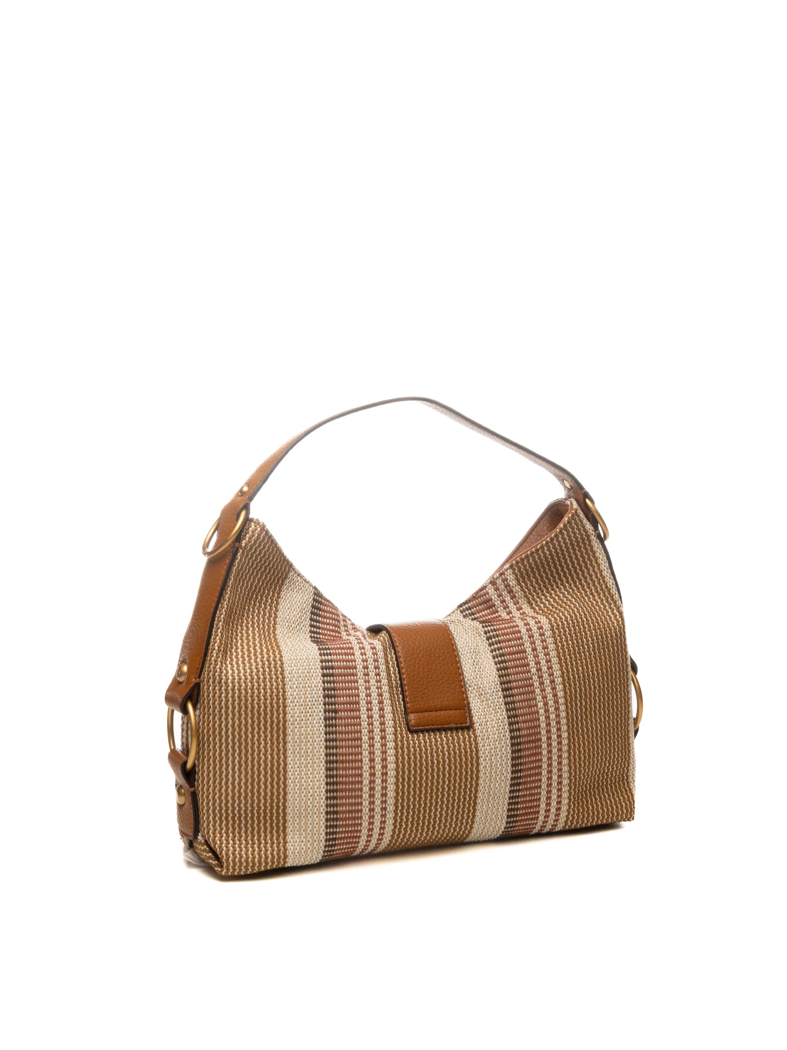 GUESS borsa a spalla camden cognac multi HWAB9308180 CAMDEN-COGNAC