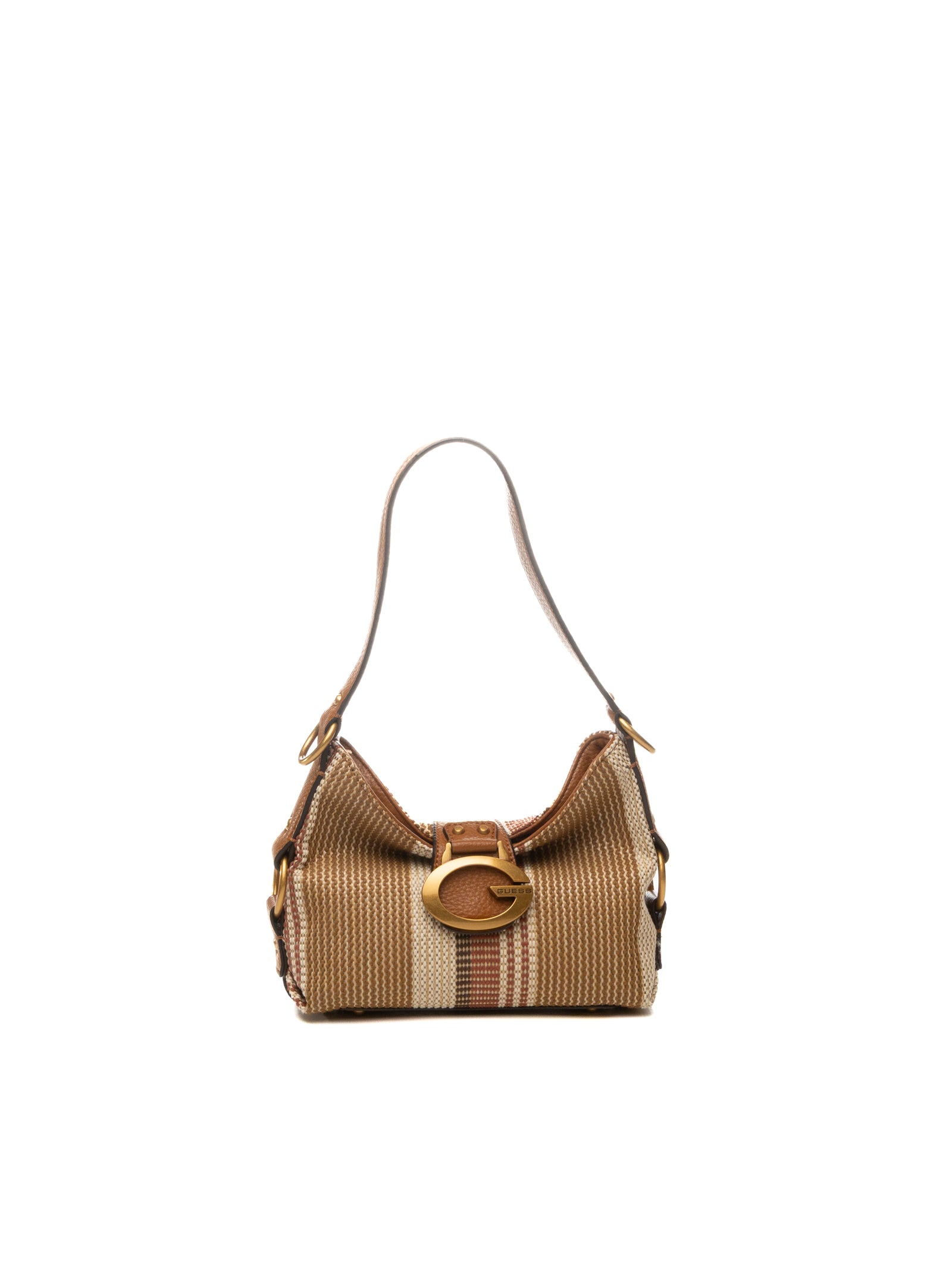 GUESS borsa a spalla camden cognac multi HWAB9308720 CAMDEN-COGNAC