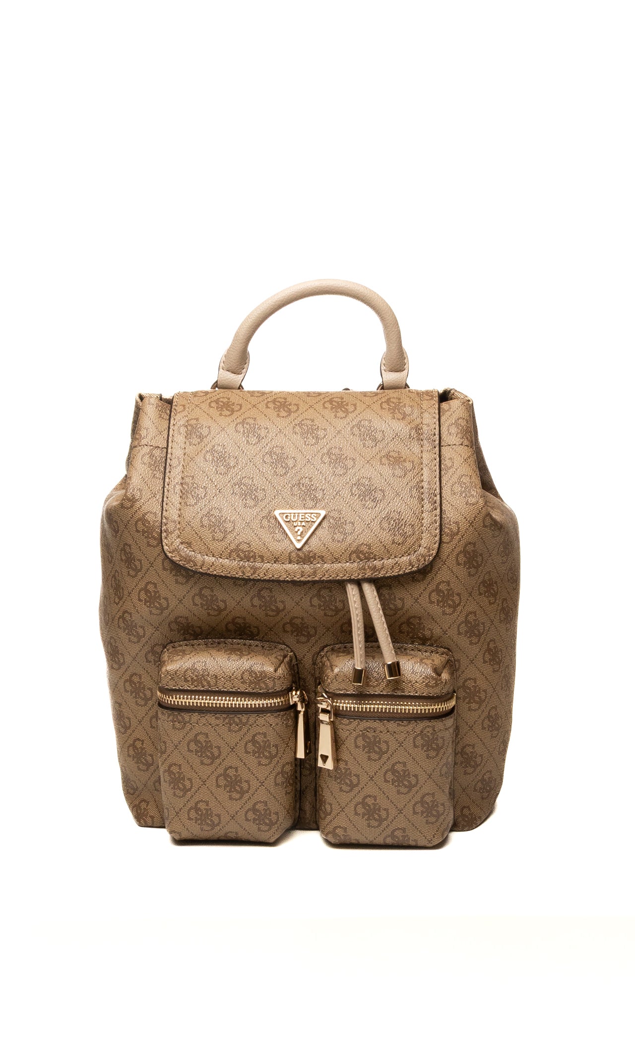GUESS zaino manhattan beige HWSG7118310 MANHATTAN-LAT LOGO