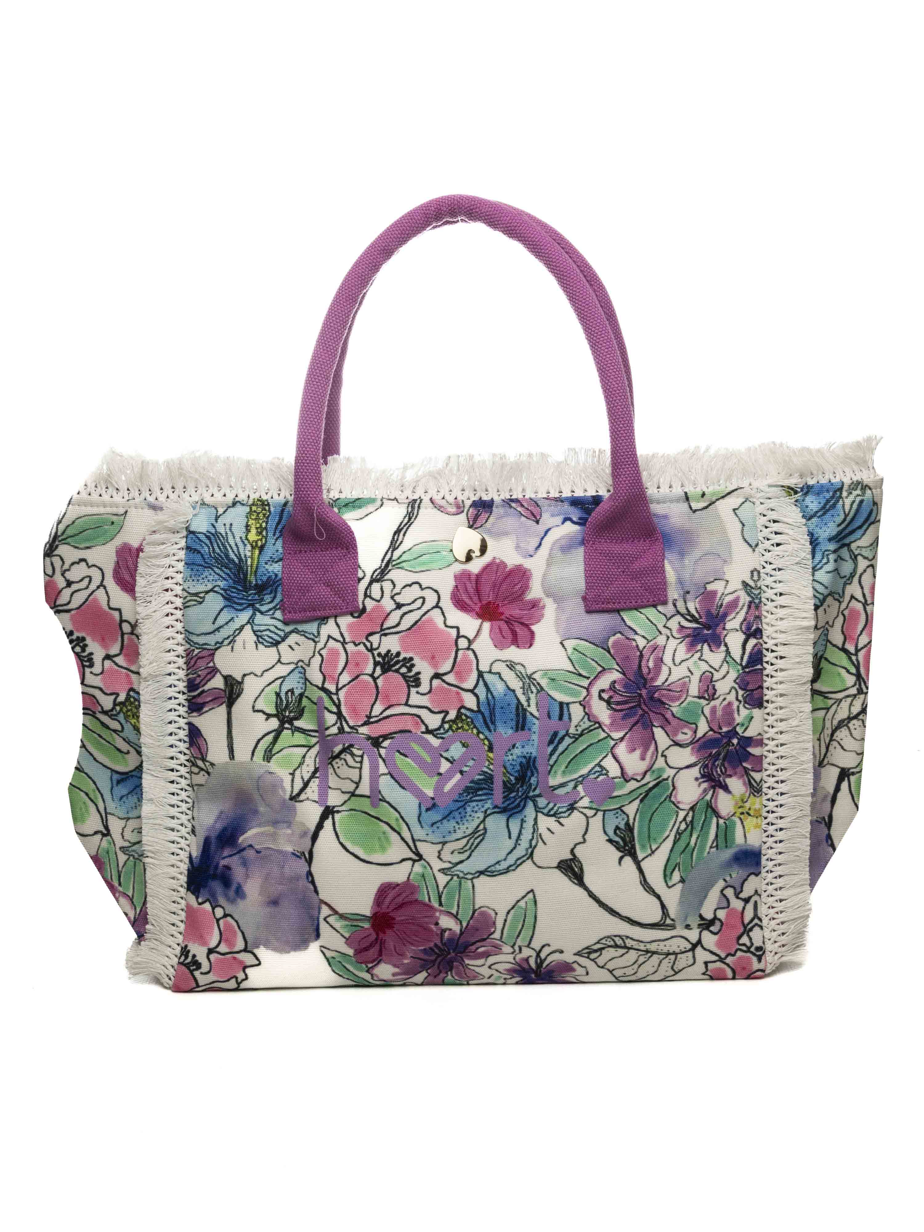 HATYOU borsa a spalla lilla BR0510 TESSUTO-LILLA